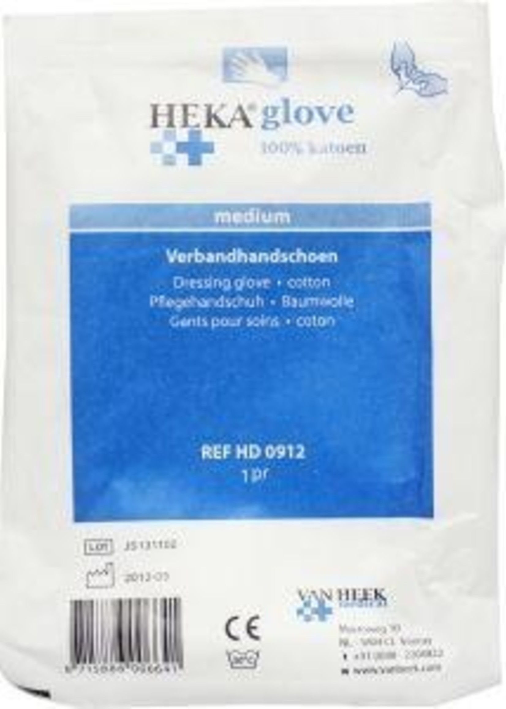 Heka Verbandhandschoen maat M Heka 2st