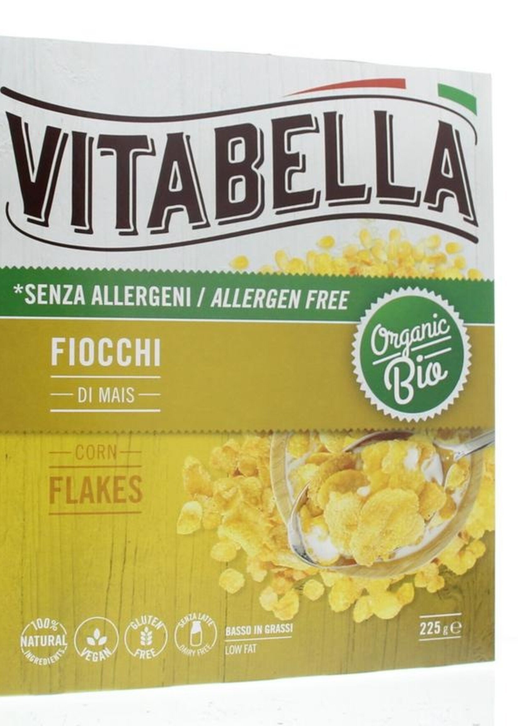 Vitabella Cornflakes traditional bio Vitabella 225g