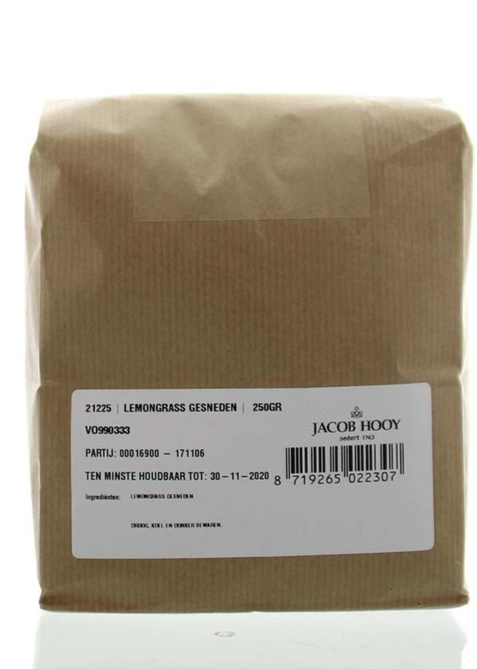 Jacob Hooy Lemongrass gesneden Jacob Hooy 250g