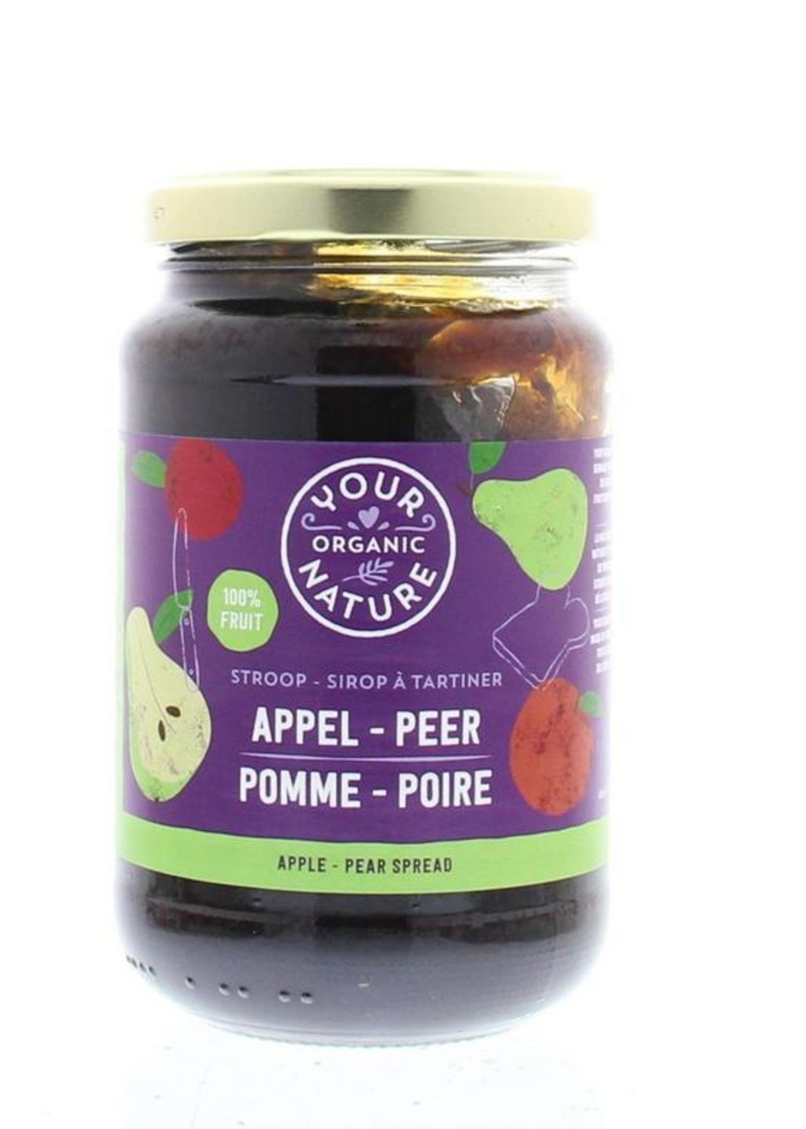 Your Organic Nat Appel perenstroop bio Your Organic Nat 450g