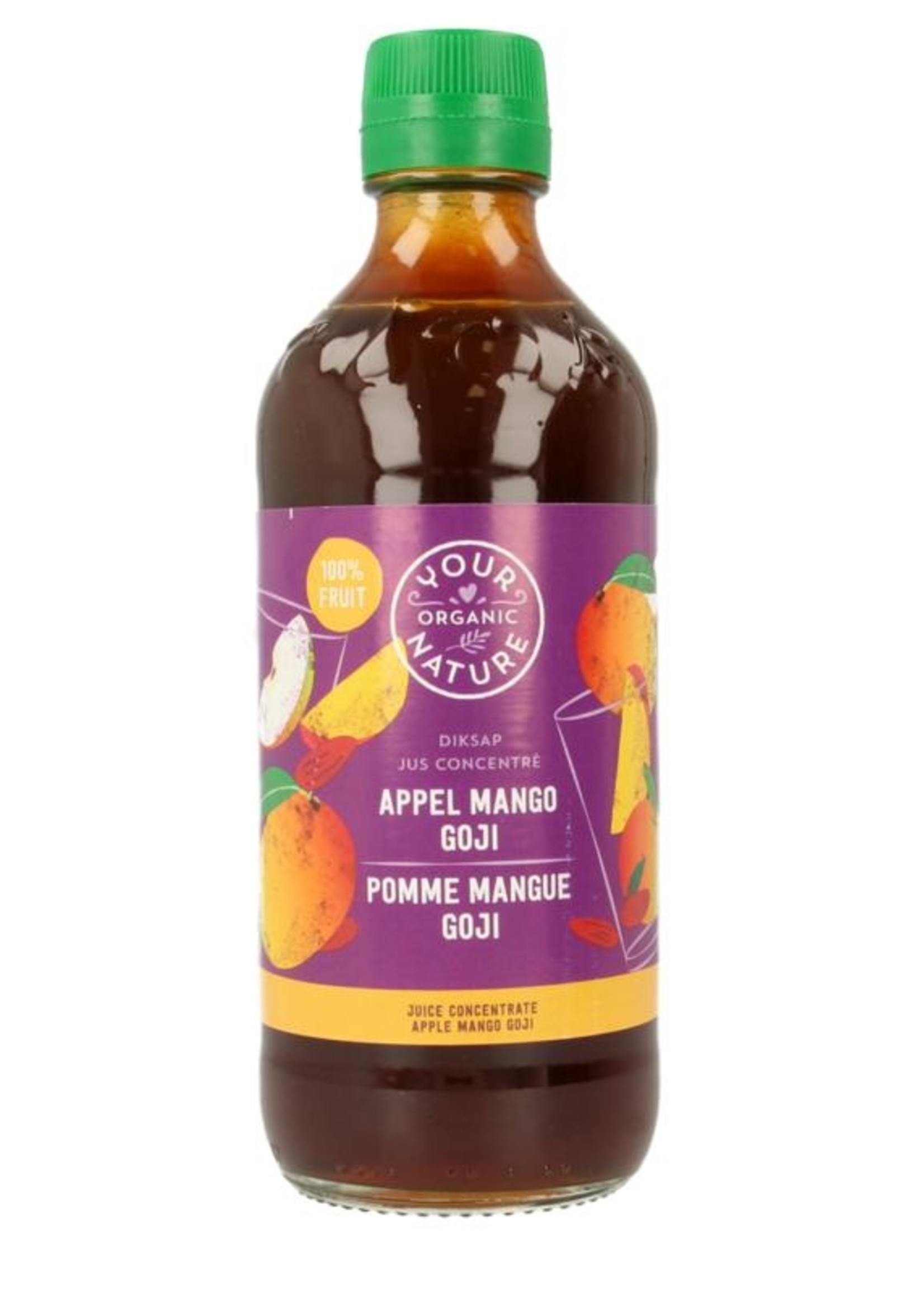 Your Organic Nat Diksap appel mango goji bio Your Organic Nat 400ml
