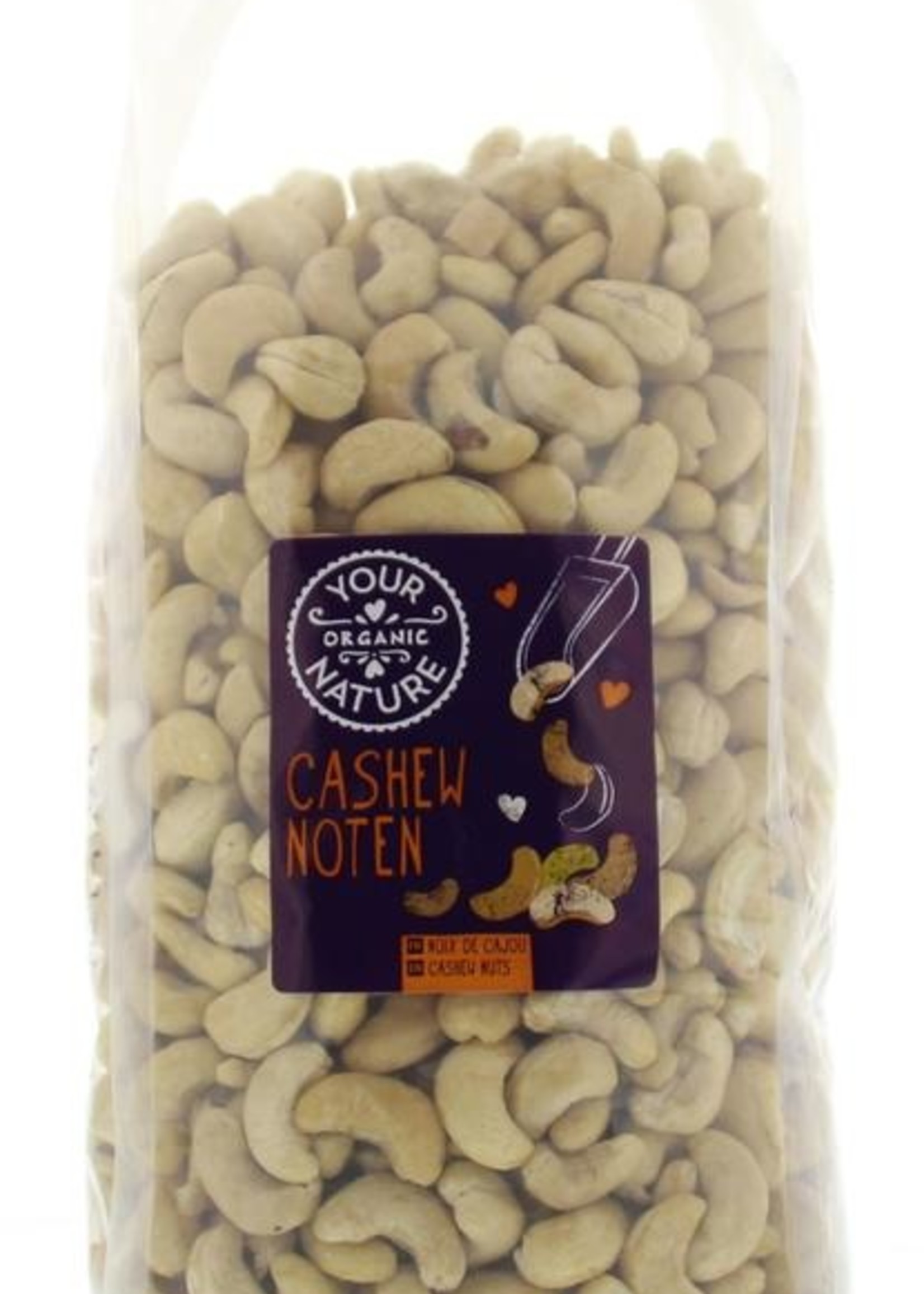 Your Organic Nat Cashew noten do it bio Your Organic Nat 1000g
