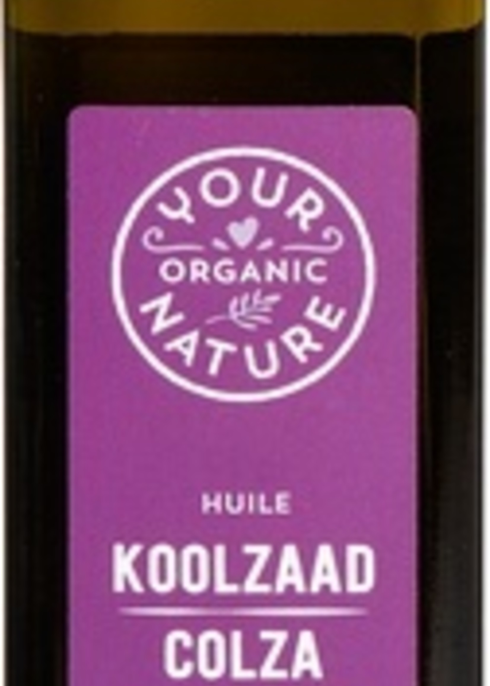 Your Organic Nat Koolzaadolie bio Your Organic Nat 500ml