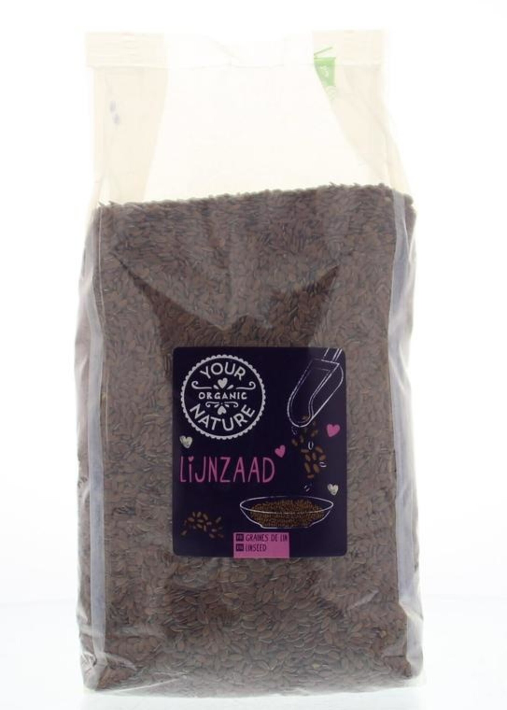 Your Organic Nat Lijnzaad bio Your Organic Nat 1000g