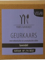 Yours Naturally Geurkaars in glas lavendel 20cl Yours Naturally 1st