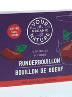 Your Organic Nat Runderbouillon helder zonder gist bio Your Organic Nat 66g