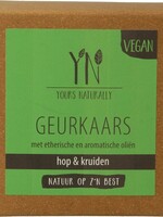 Yours Naturally Geurkaars in glas hop & kruiden 20cl Yours Naturally 1st