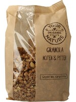 Your Organic Nat Granola noten en pitten bio Your Organic Nat 375g