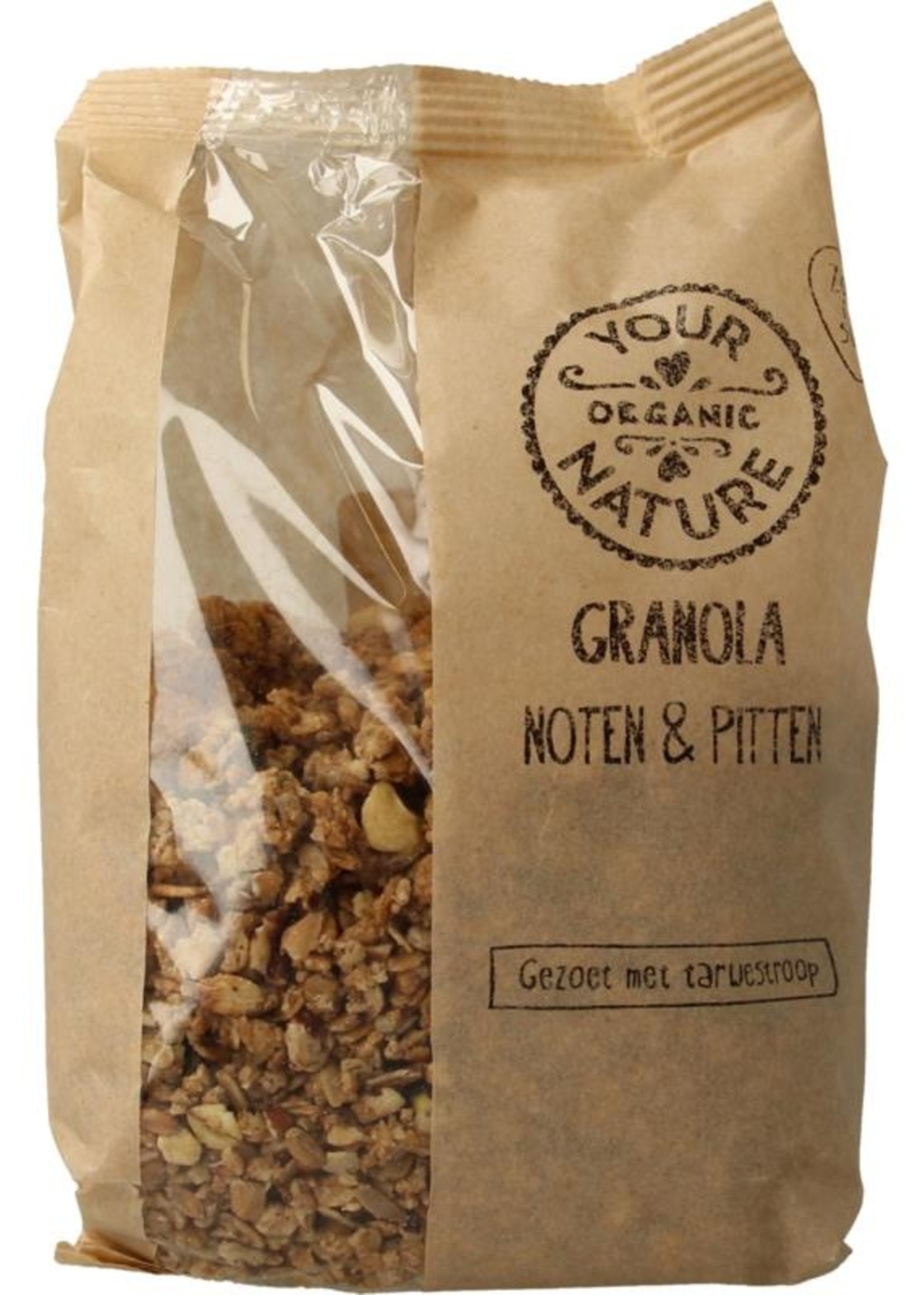 Your Organic Nat Granola noten en pitten bio Your Organic Nat 375g