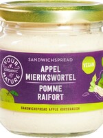 Your Organic Nat Sandwichspread appel mierikswortel bio Your Organic Nat 180g