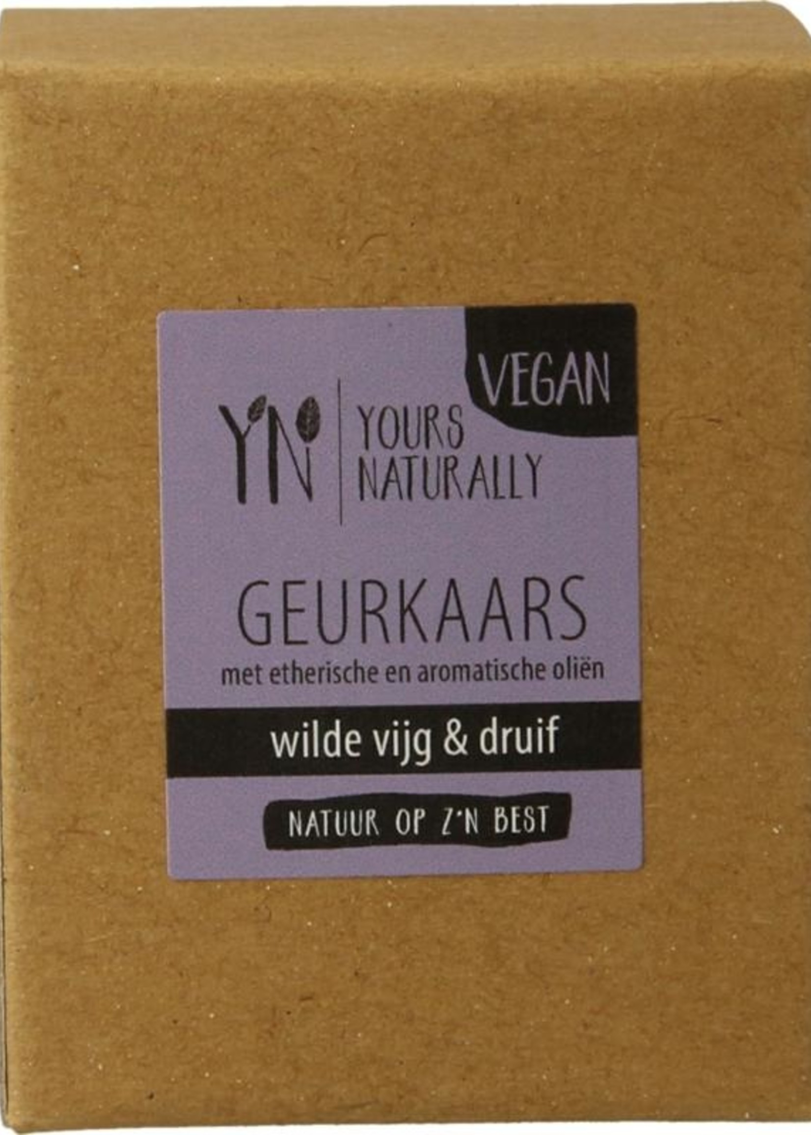 Yours Naturally Votive geurkaars wilde vijg & druif 9cl Yours Naturally 1st