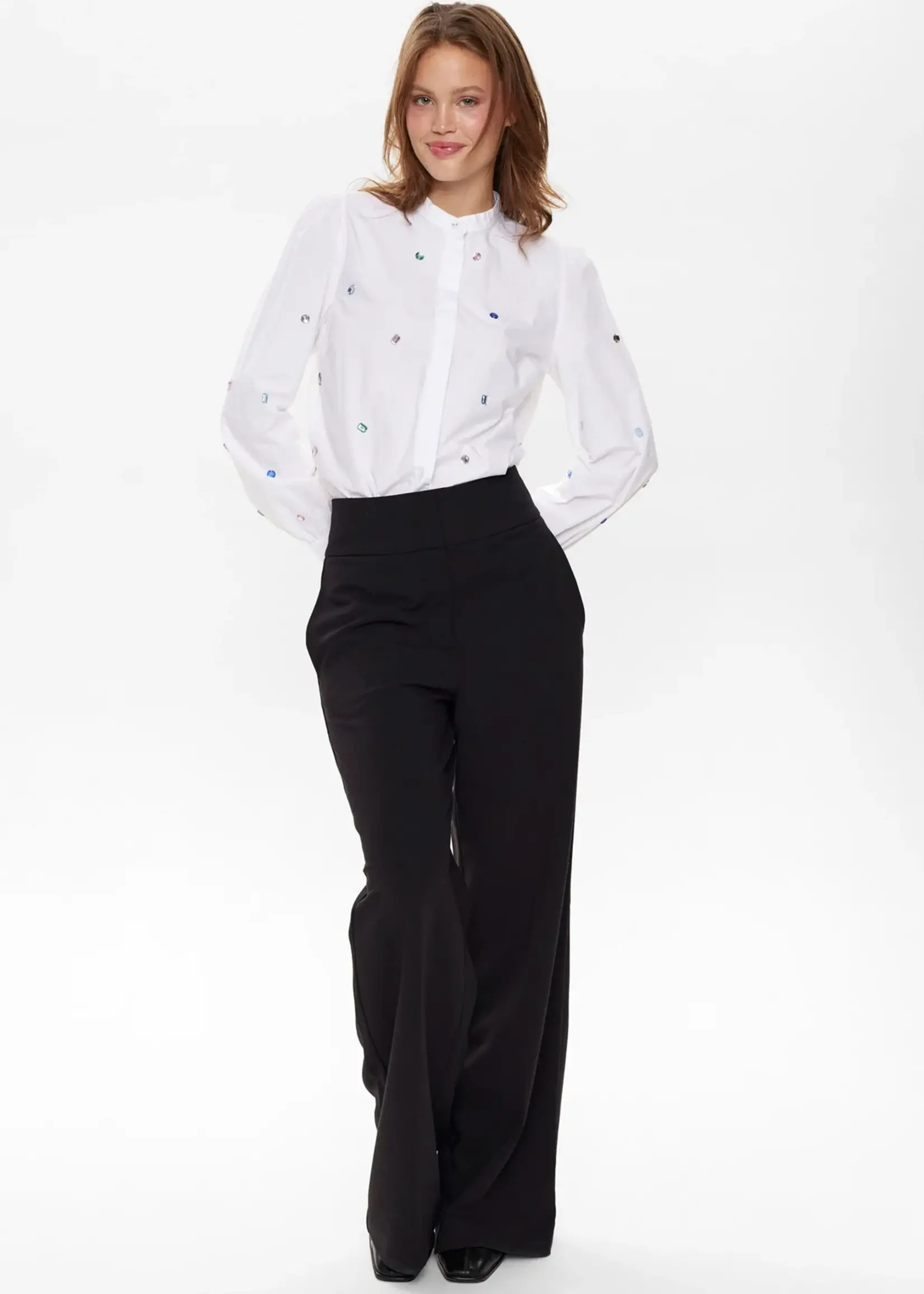 Nümph NUBUSSY PANT - Caviar