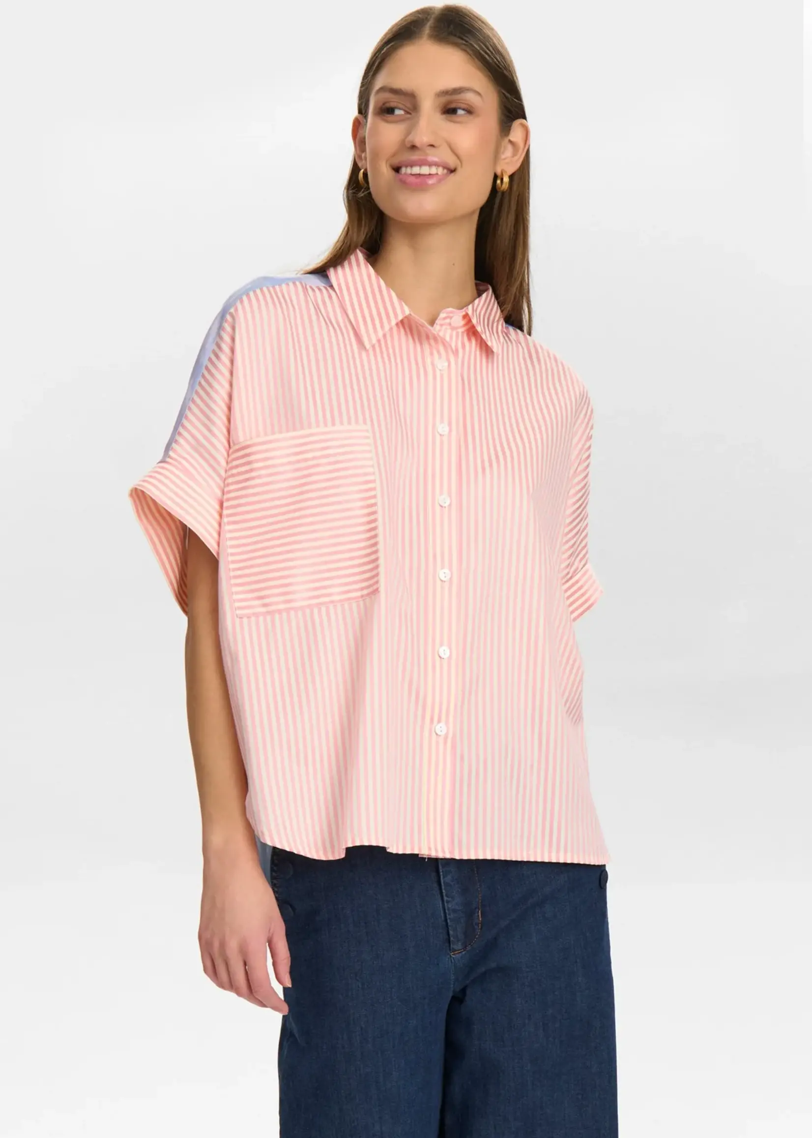 Nümph NUDIAMOND SHIRT - Pink Carnation