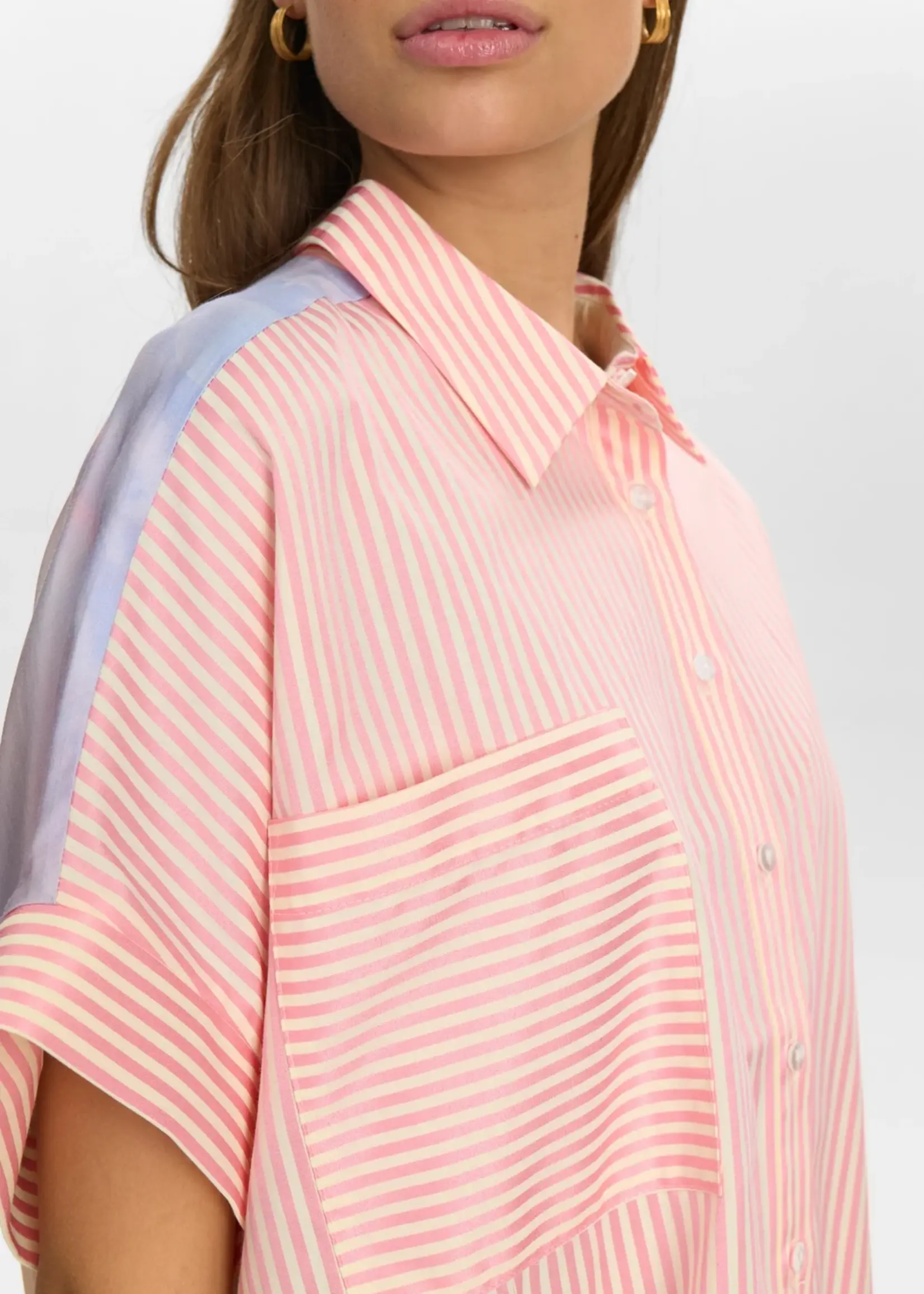 Nümph NUDIAMOND SHIRT - Pink Carnation