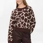 Nümph NUGRIF PULLOVER - Black Coffee