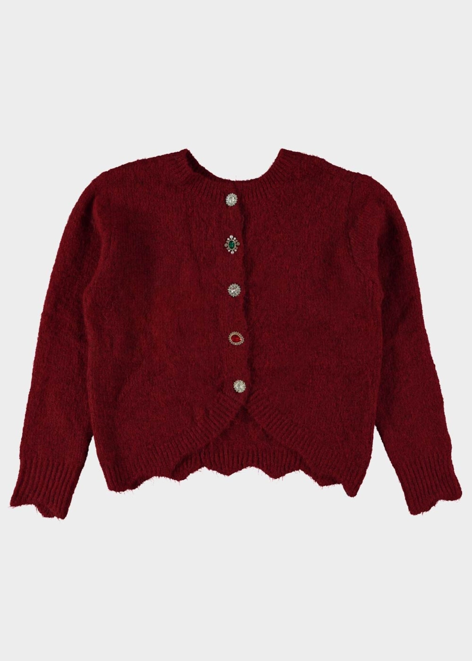 XAVAH 2411 VESTJE GEBREID STENEN