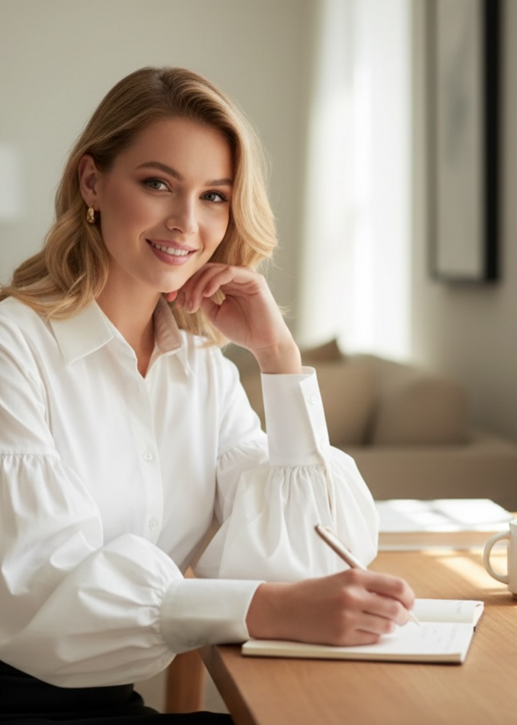 FLURESK FLURESK Carlijn Blouse – Wit