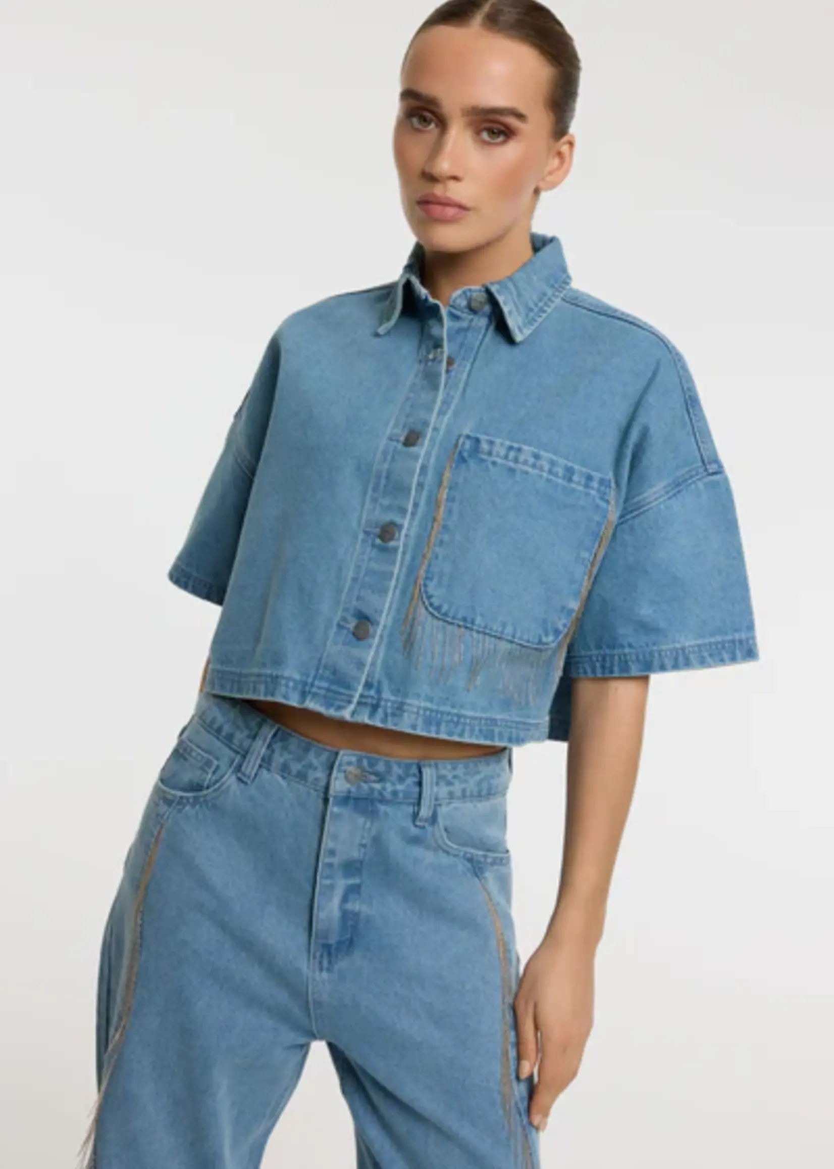 REFINED DEPARTMENT Refined Department Adeline Blouse R2603971930 – Trendy Dames Blouse | Xavah Zierikzee