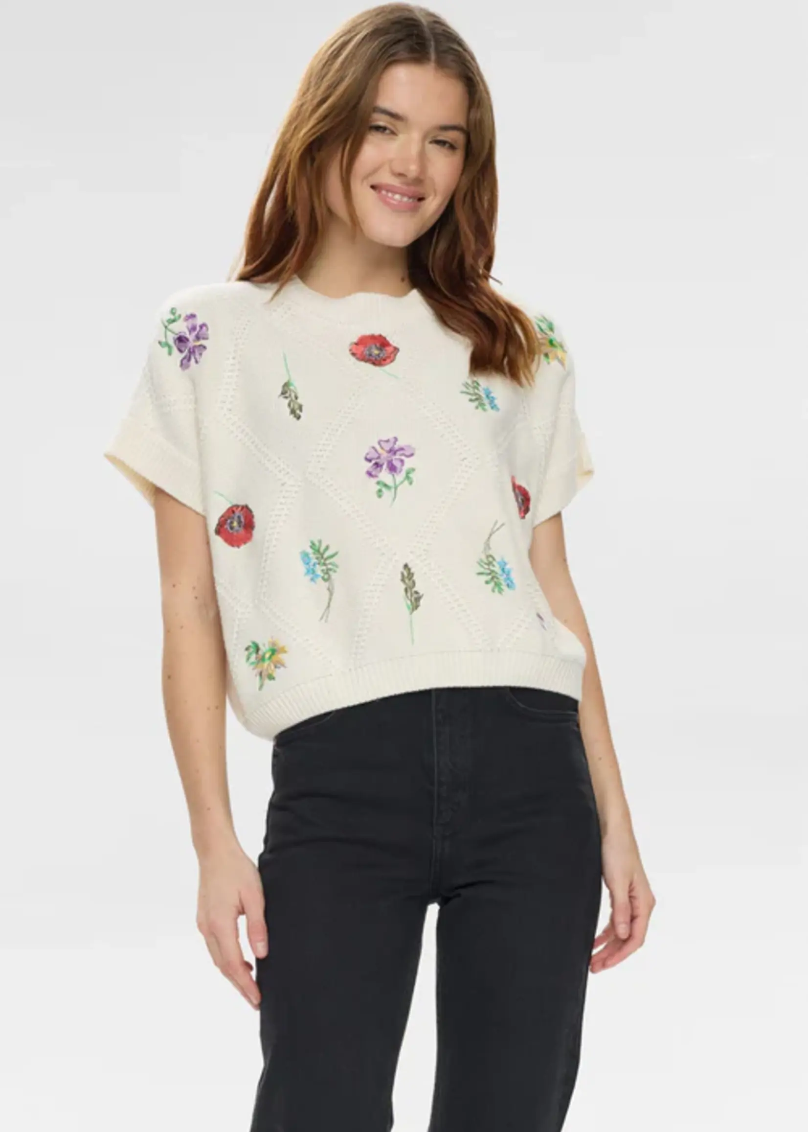 Nümph Nümph Nuamie Pullover Pristine 706551 | Dames Trui | Xavah