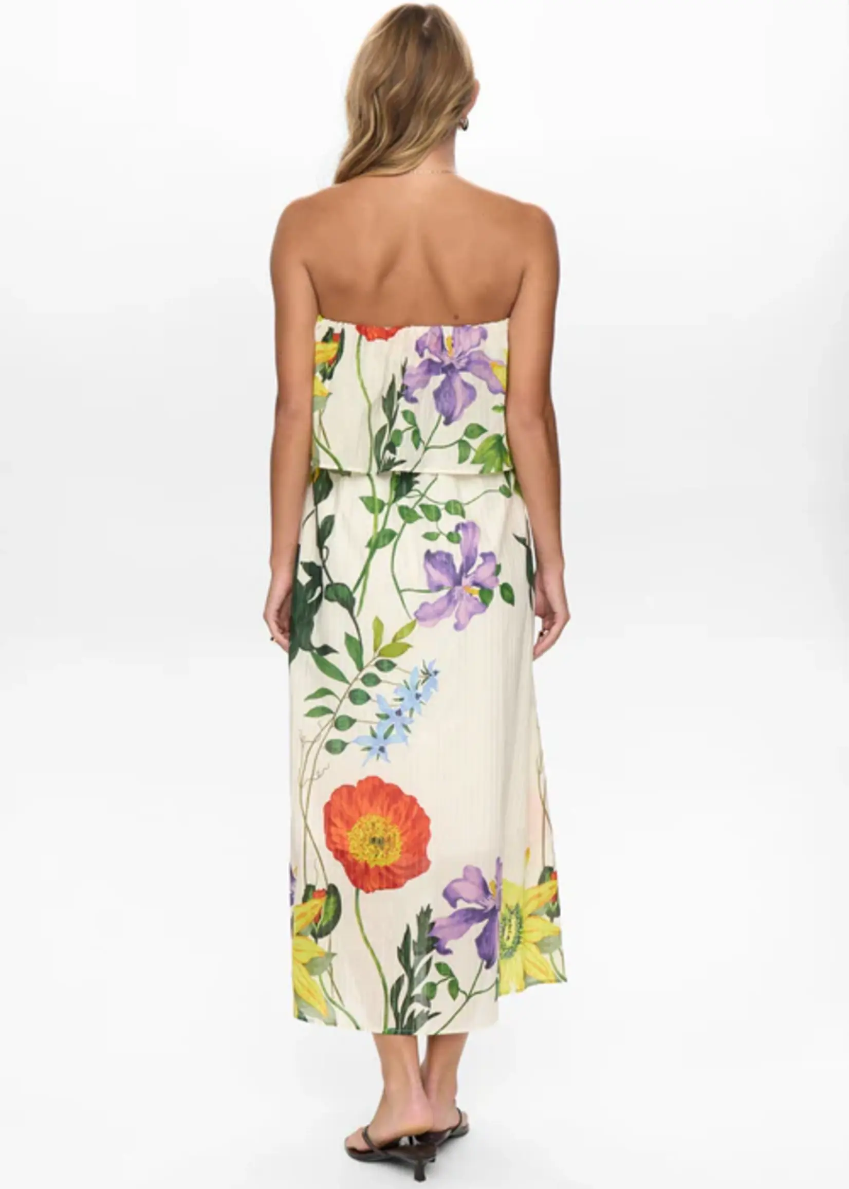 Nümph Nümph NUBELISA Maxi Dress Pristine 706454 | Dames Jurk | Xavah