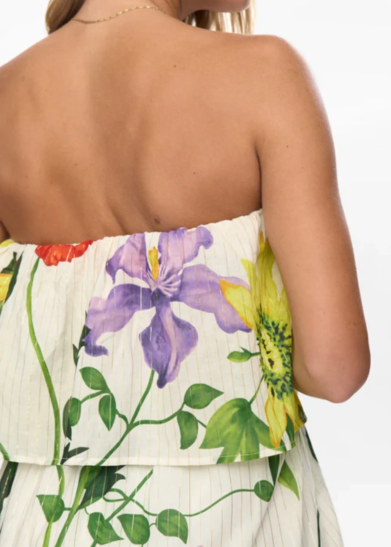 Nümph Nümph NUBELISA Maxi Dress Pristine 706454 | Dames Jurk | Xavah