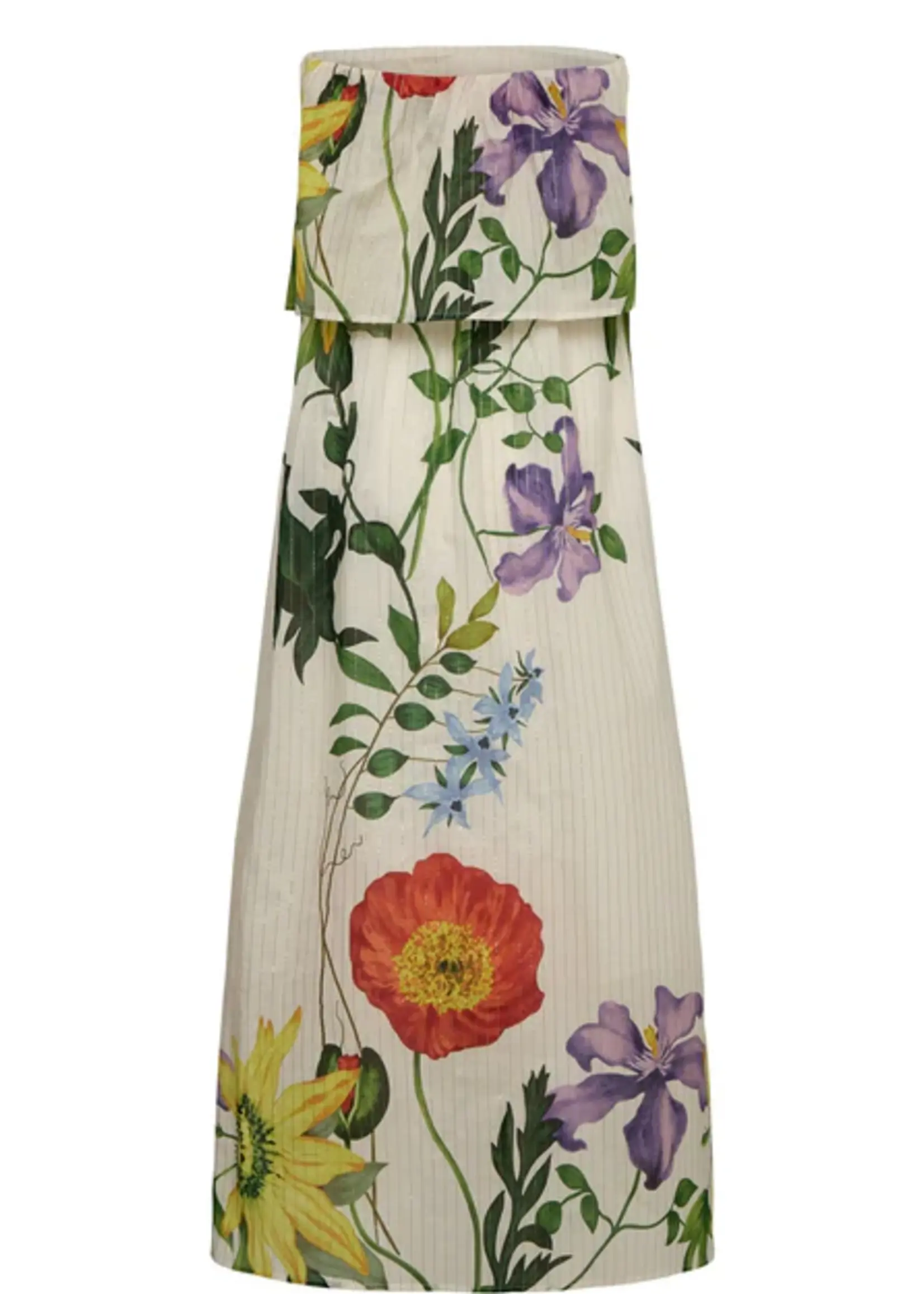 Nümph Nümph NUBELISA Maxi Dress Pristine 706454 | Dames Jurk | Xavah