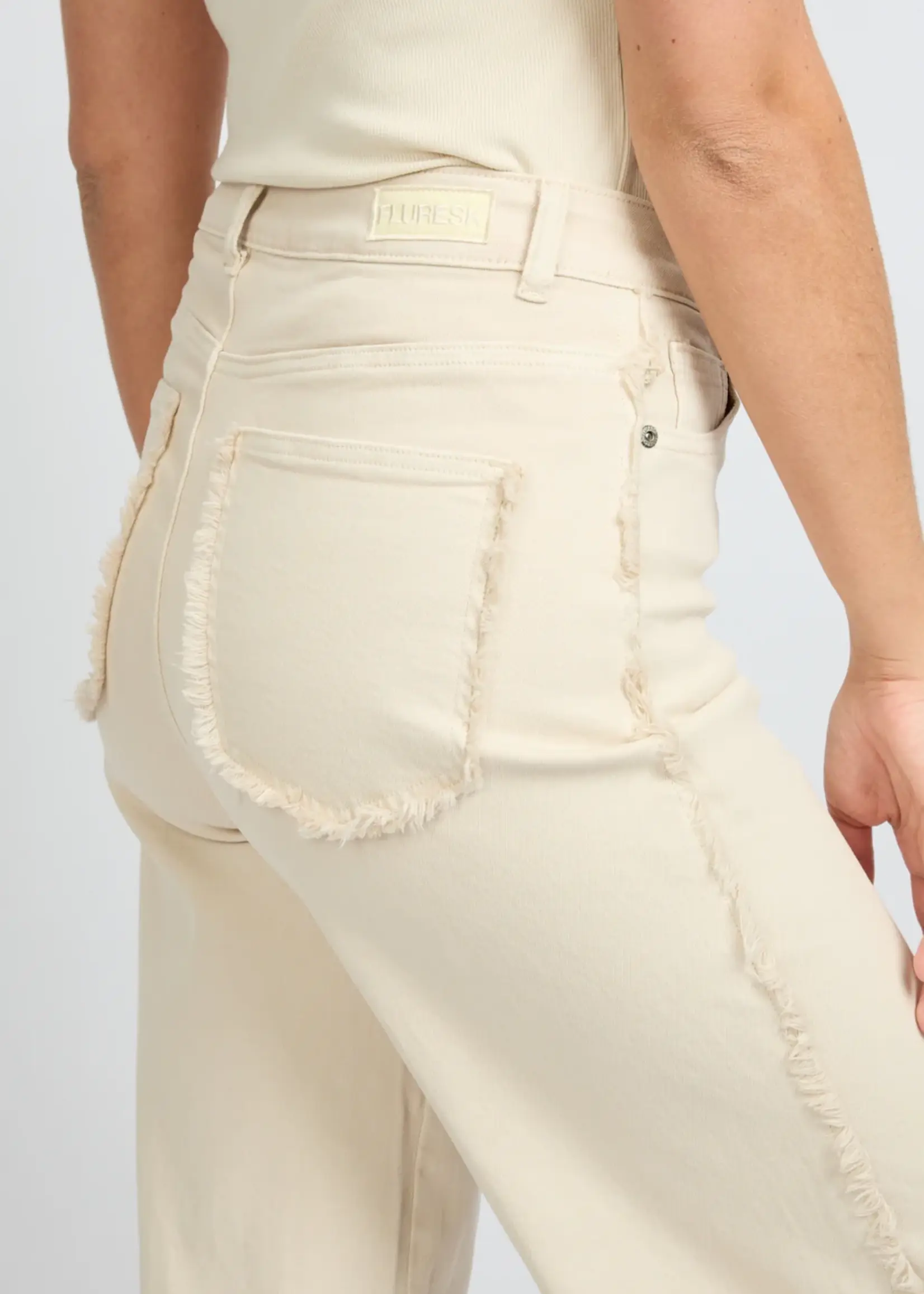 FLURESK Verina Broek Fluresk 26ZNF01 | Trendy Damesbroek | Xavah Zierikzee