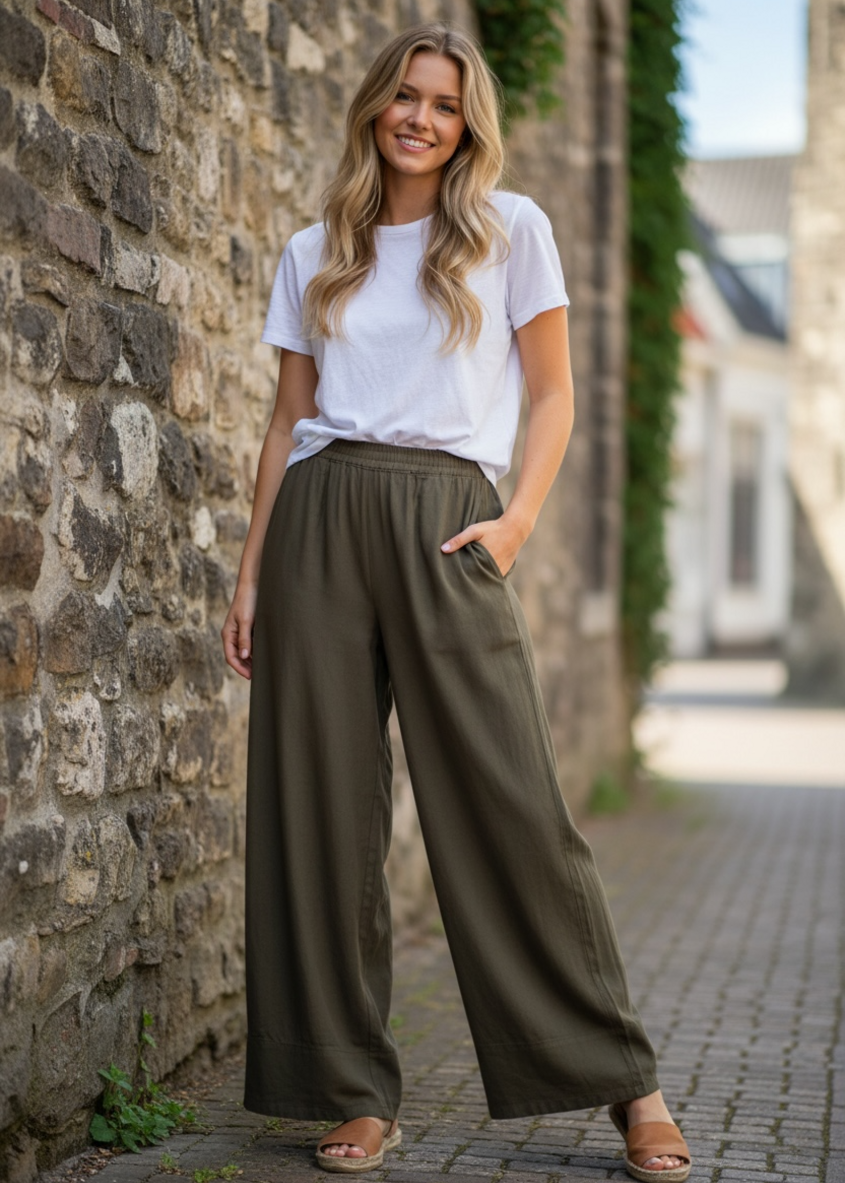 Nümph Nümph Nuherina Pants Sea Turtle 706506 | Dames Broek | Xavah