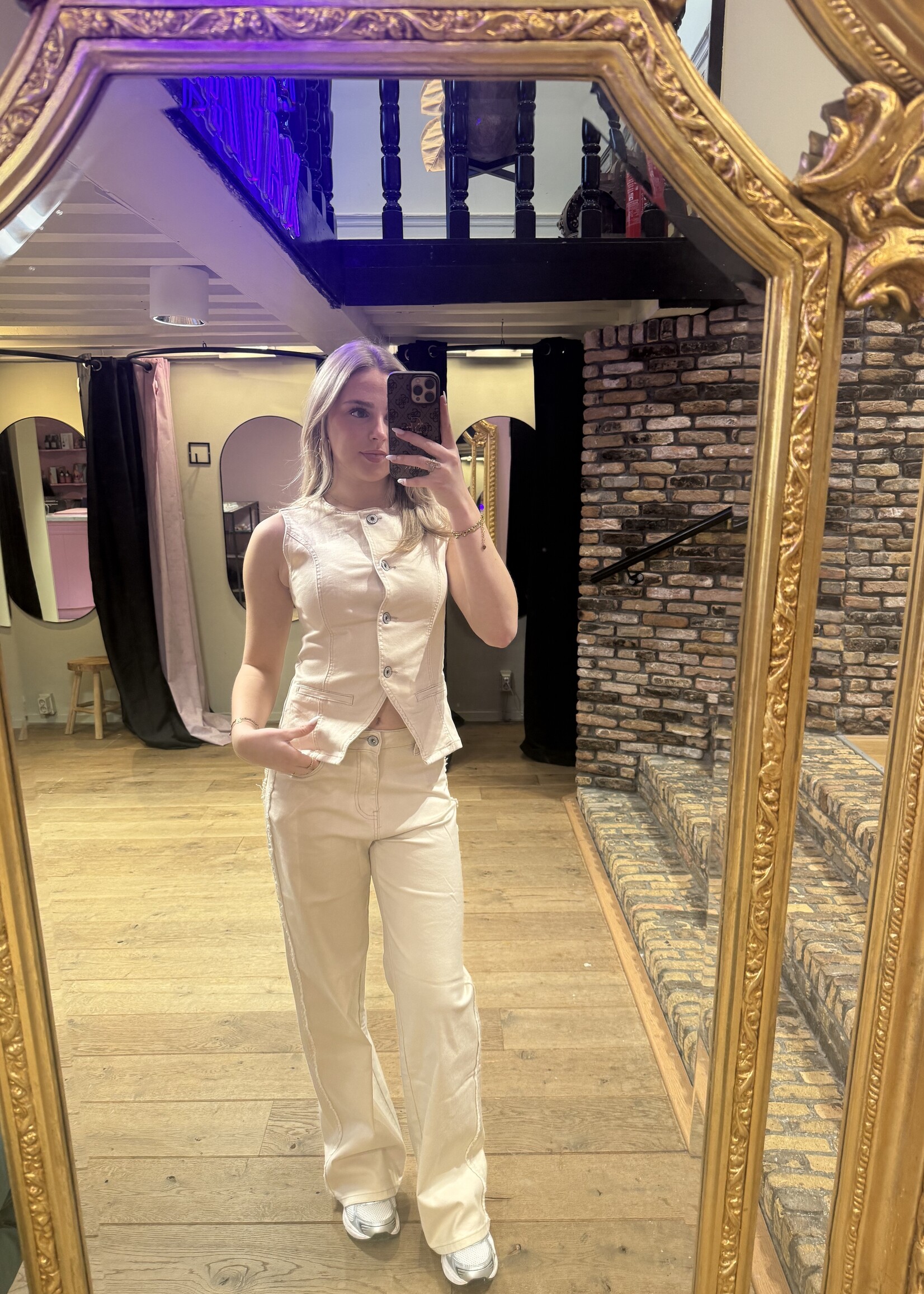 FLURESK Verina Broek Fluresk 26ZNF01 | Trendy Damesbroek | Xavah Zierikzee