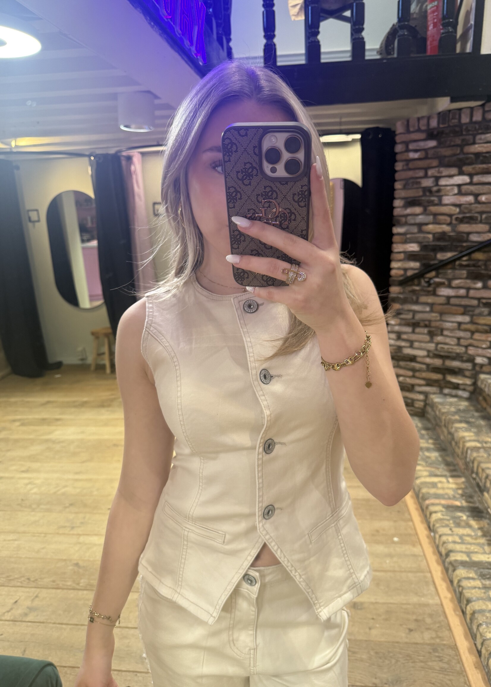 FLURESK Fluresk Zeni Gilet 26ZNF03 | Trendy Dames Gilet | Xavah Zierikzee