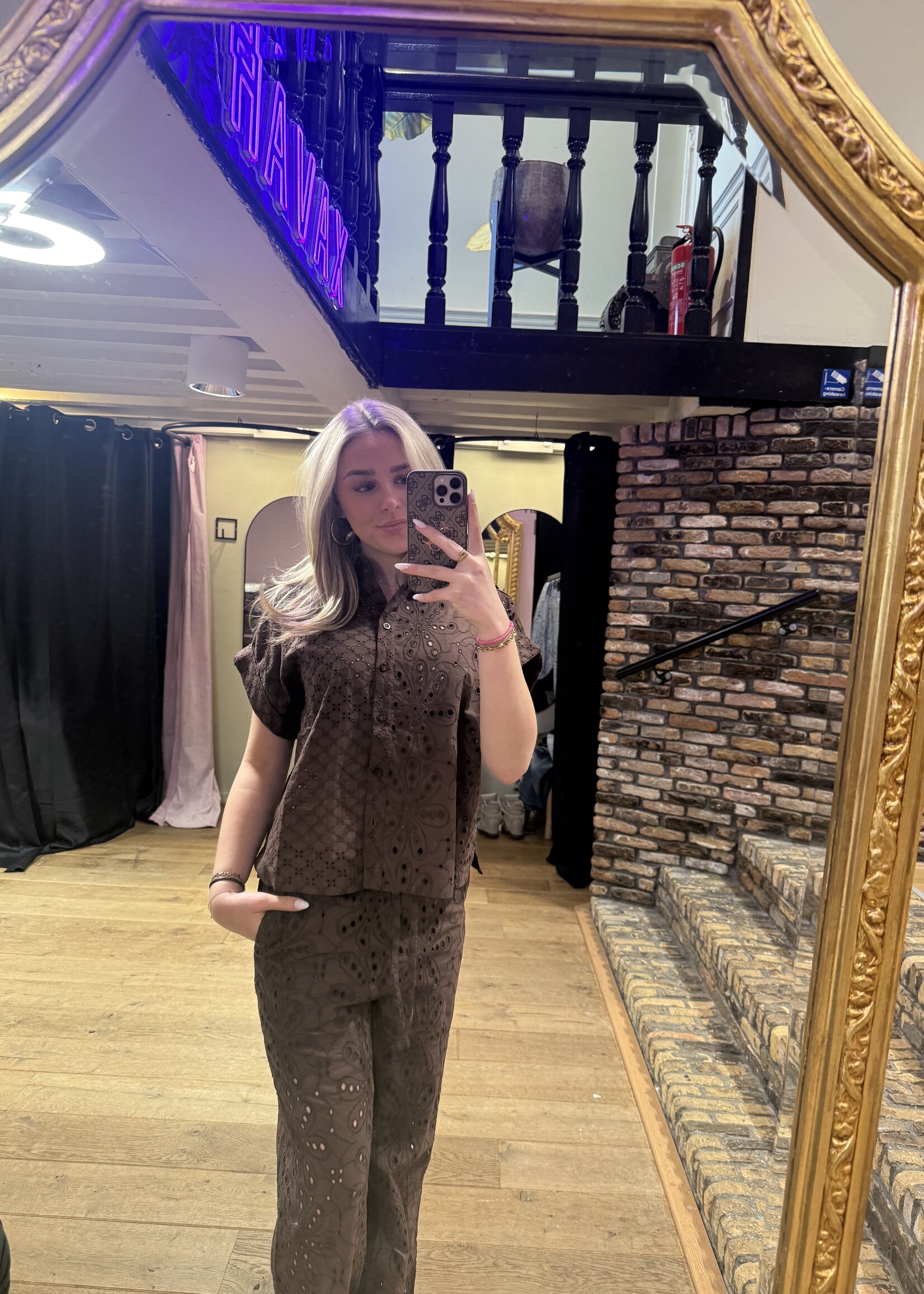 Nümph Nümph Nupalma Pants Chicory Coffee 706470 | Dames Broek | Xavah