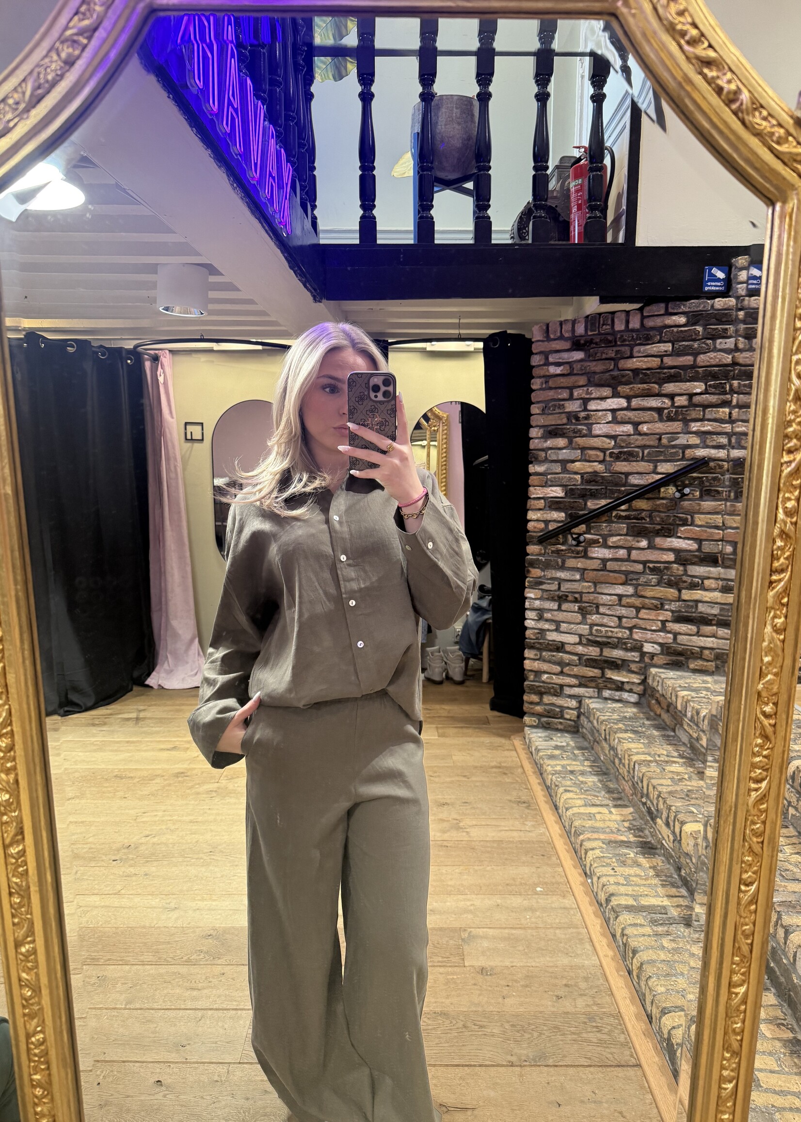 Nümph Nuherina Shirt Sea Turtle 706505 | Dames Blouse | Xavah