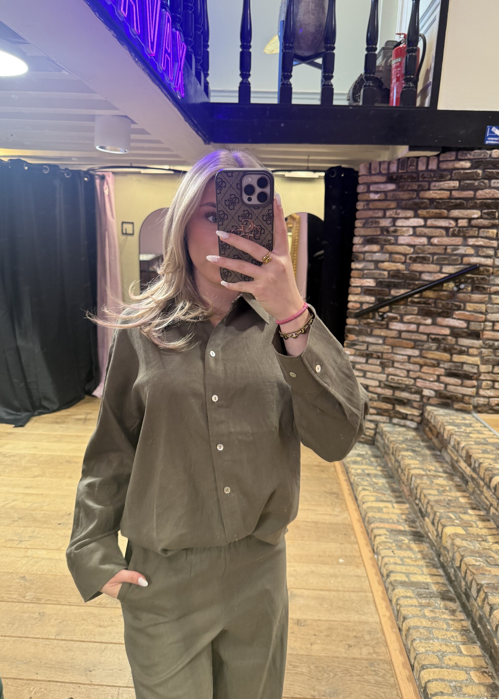 Nümph Nuherina Shirt Sea Turtle 706505 | Dames Blouse | Xavah