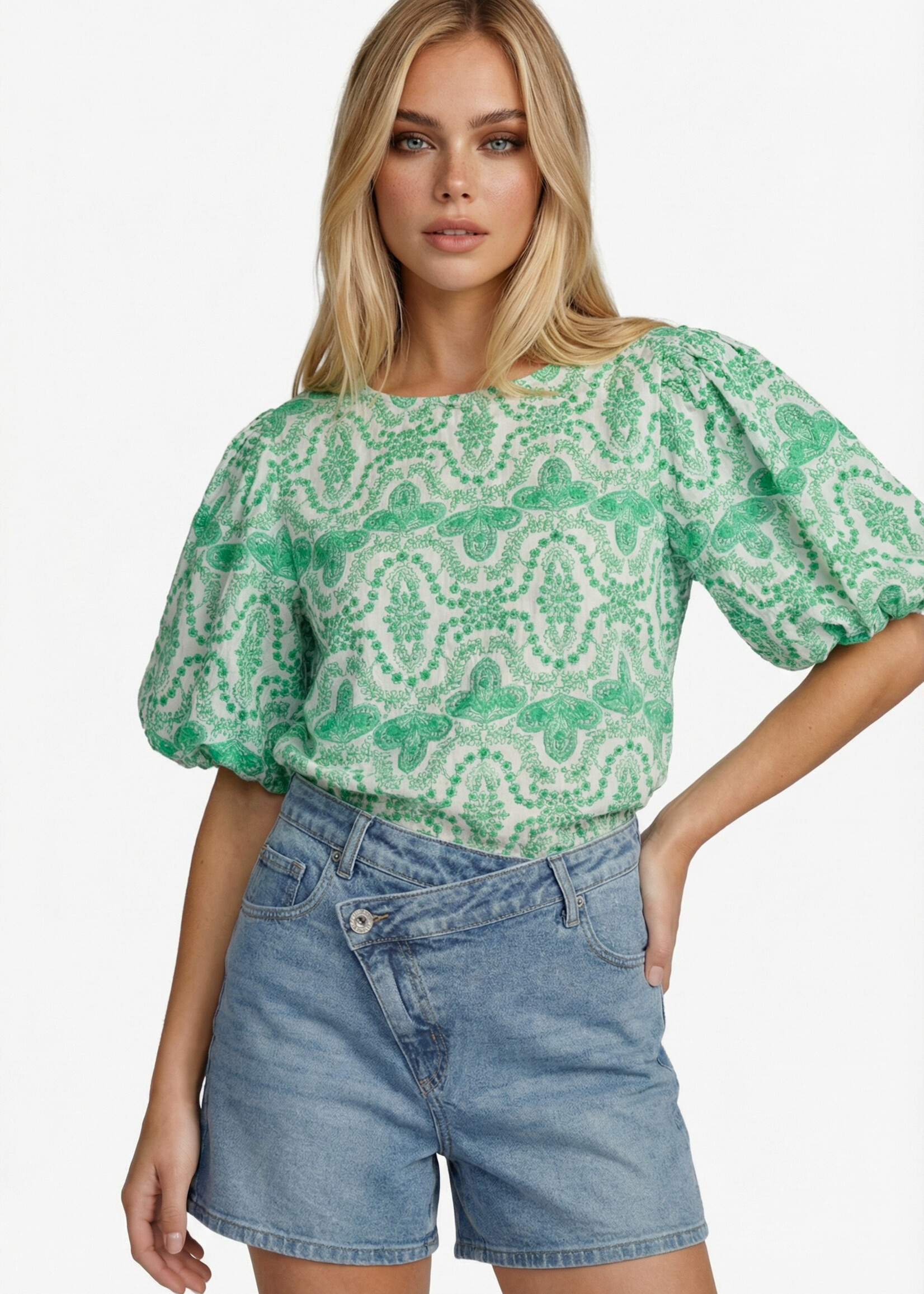 FLURESK Fluresk Abbi top | Trendy dames top Xavah Zierikzee