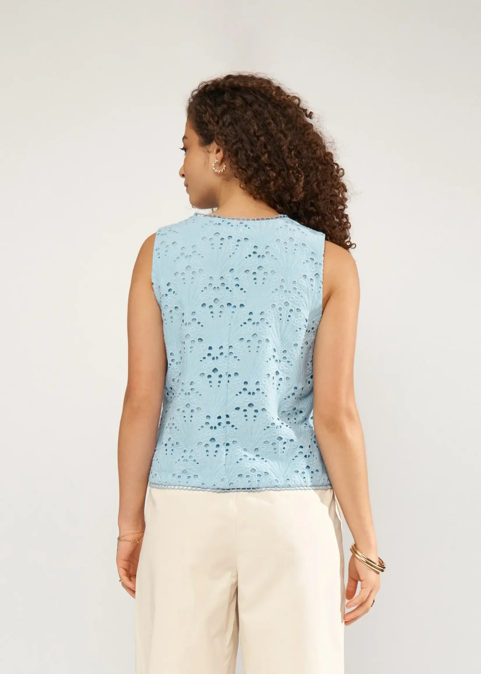 Nümph Numph Numaya Vest Placid Blue – Stijlvol Dames Vest | Nümph