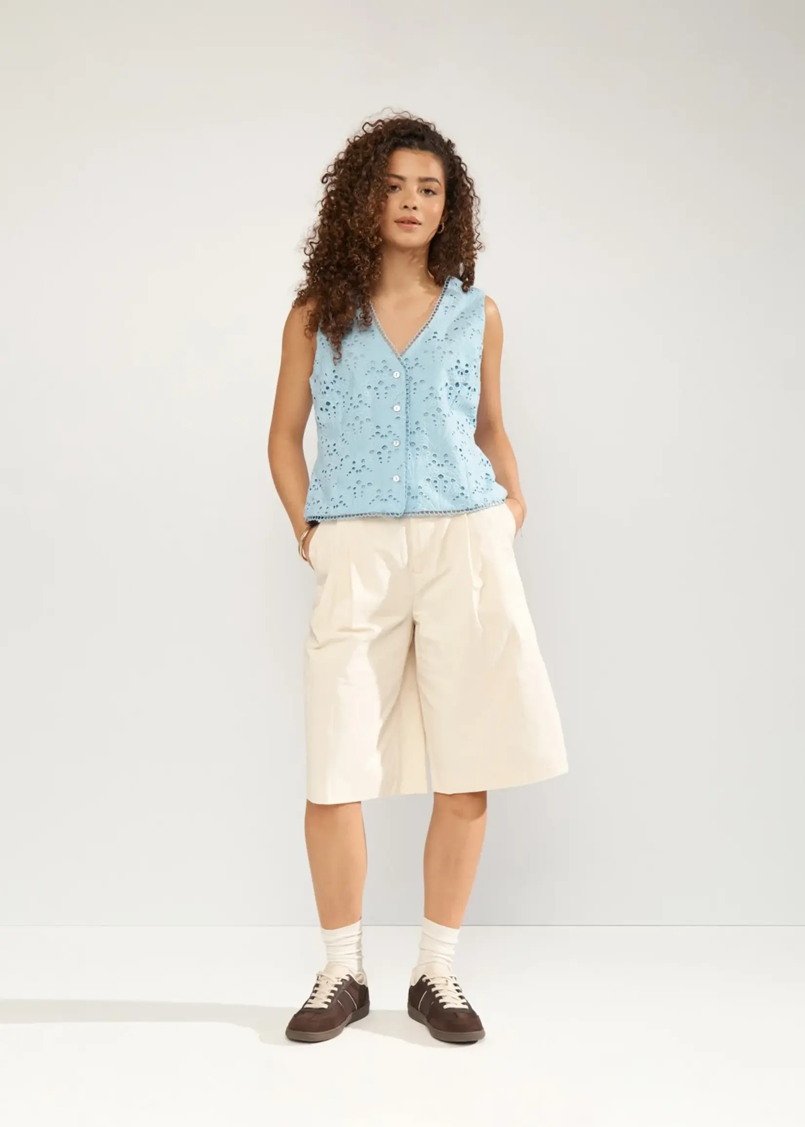 Nümph Numph Numaya Vest Placid Blue – Stijlvol Dames Vest | Nümph