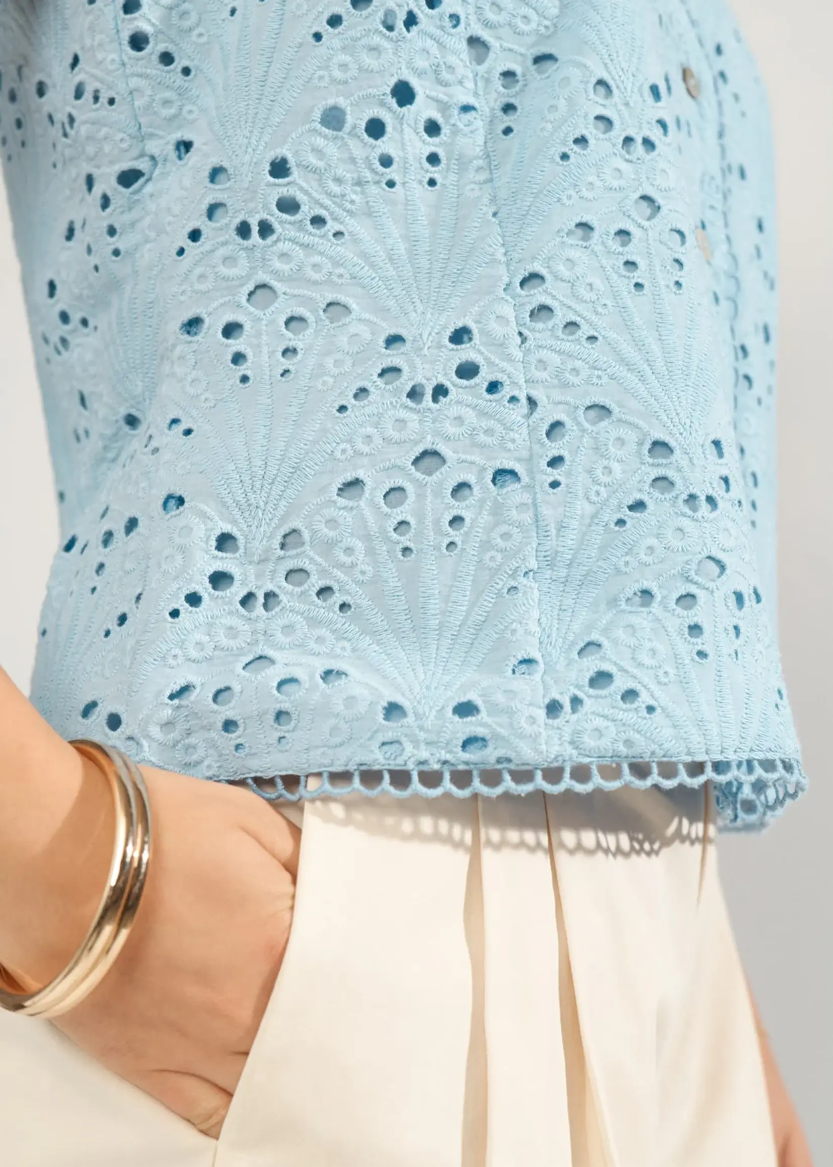 Nümph Numph Numaya Vest Placid Blue – Stijlvol Dames Vest | Nümph