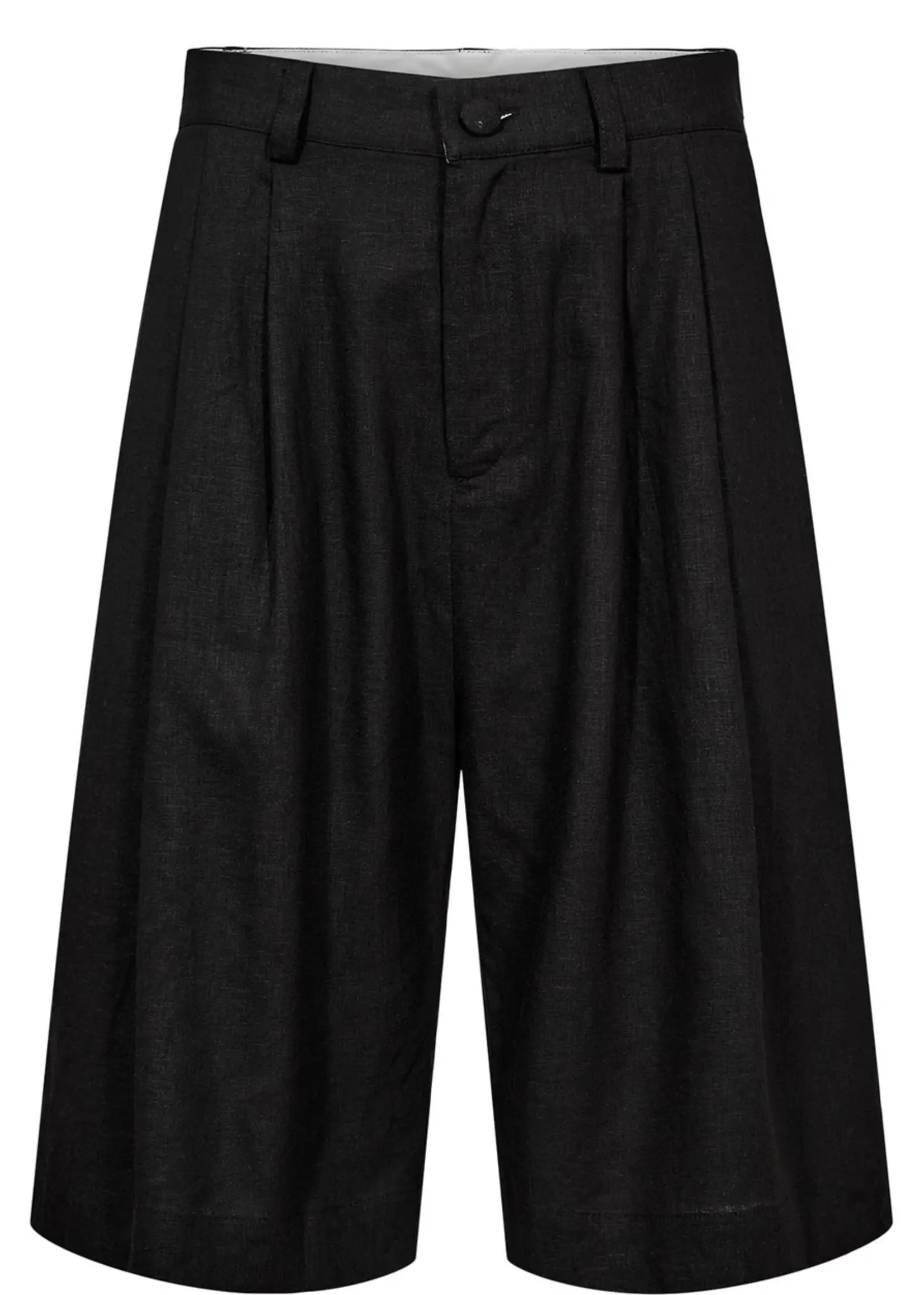 Nümph Nümph Nualani Shorts Caviar – Zwarte Dames Short | Nümph