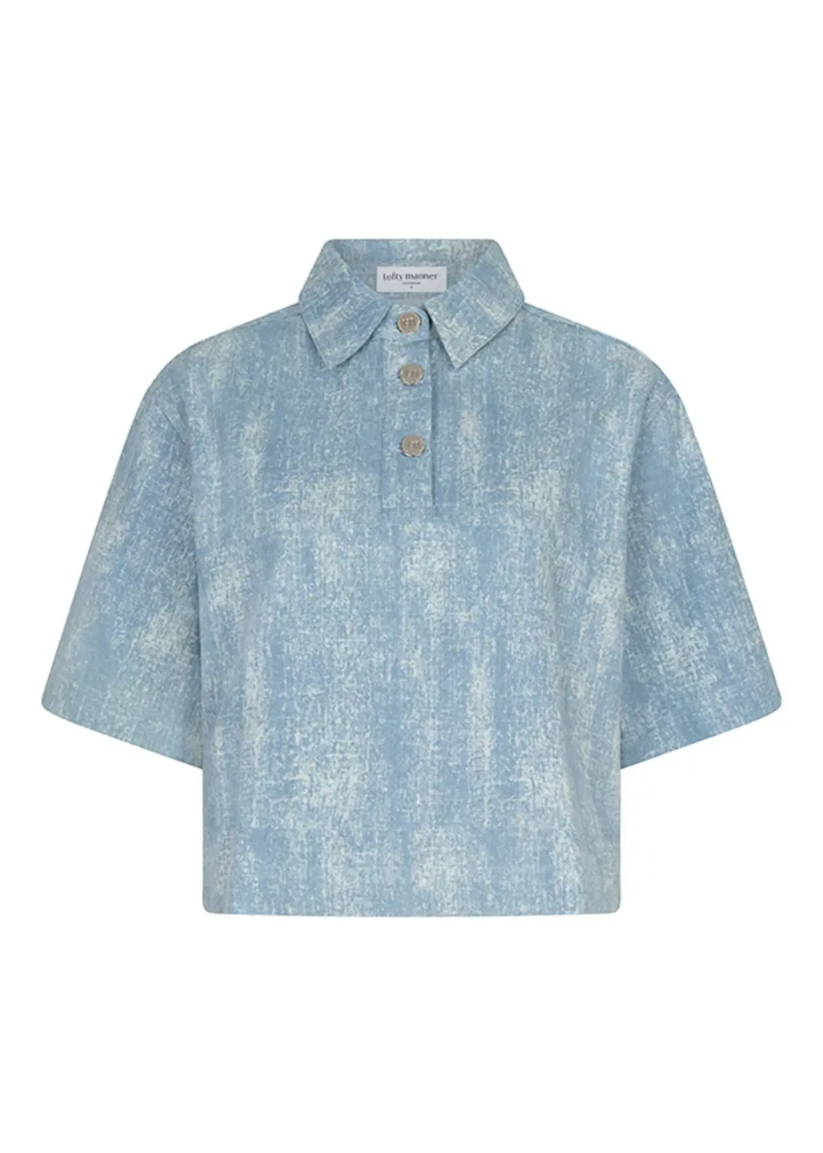 LOFTY MANNER Lofty Manner Blouse Abby – Blauw (RD304)