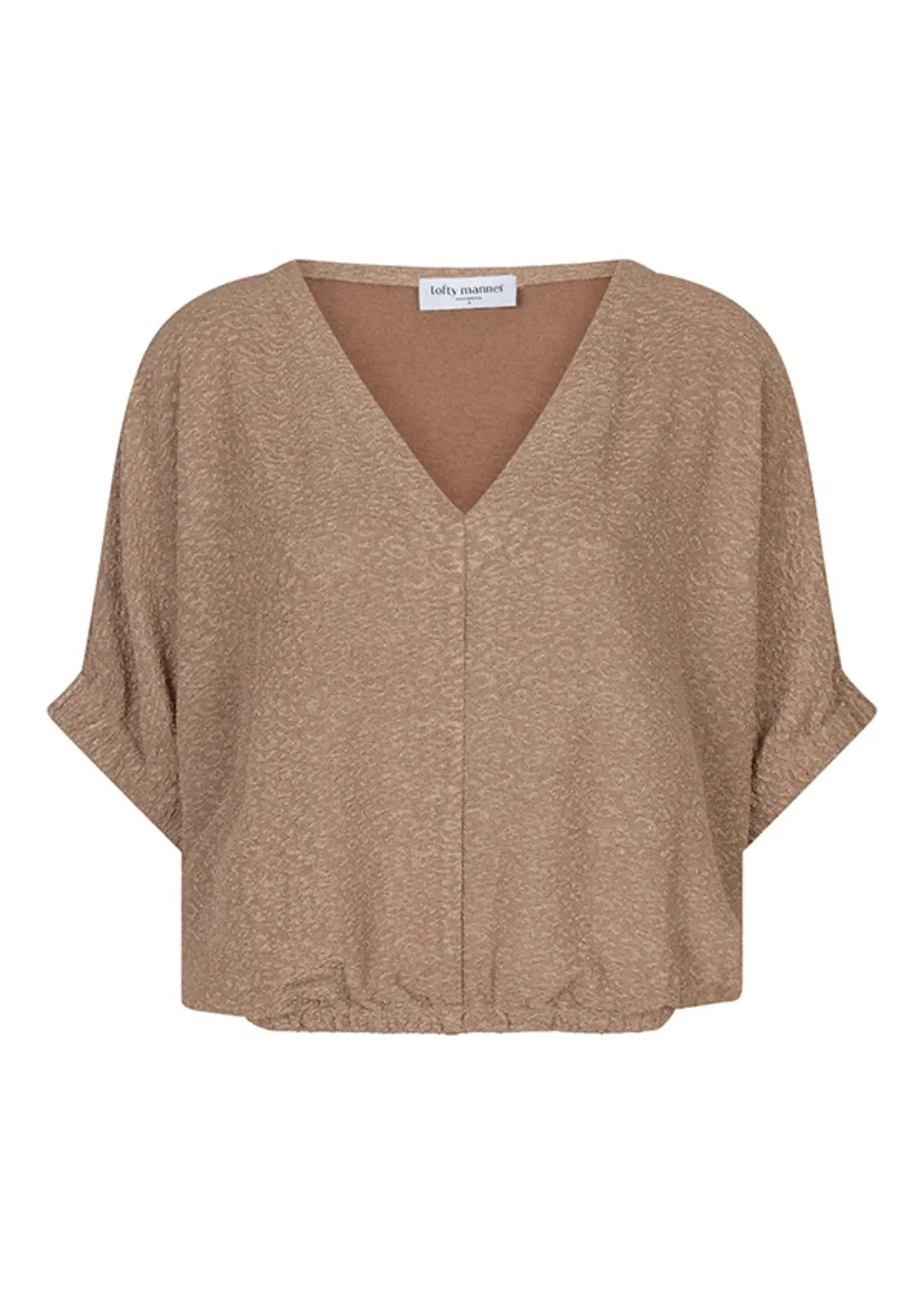 LOFTY MANNER Lofty Manner Top Mellie RC13 – Gold dames top