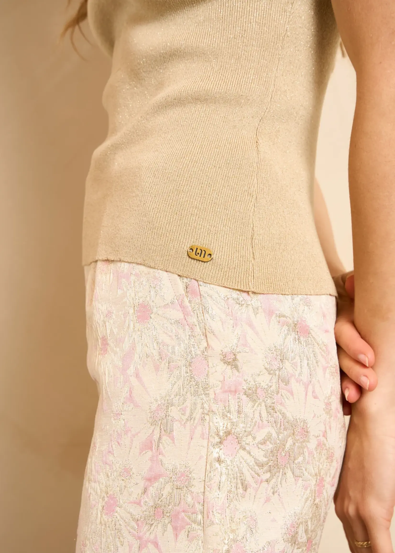 LOFTY MANNER Lofty Manner Top Arwen RC03.2 – Beige dames top