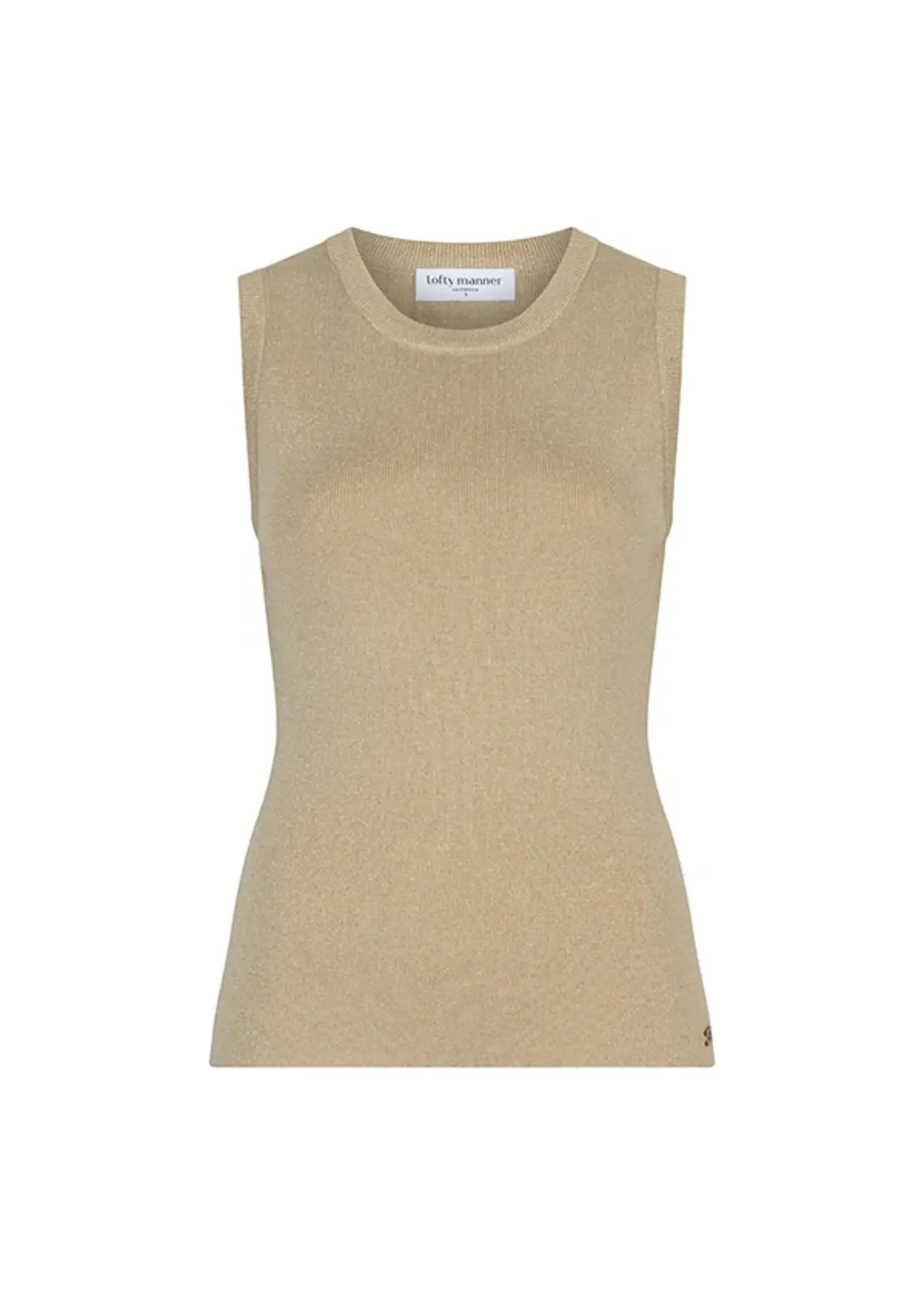 LOFTY MANNER Lofty Manner Top Arwen RC03.2 – Beige dames top