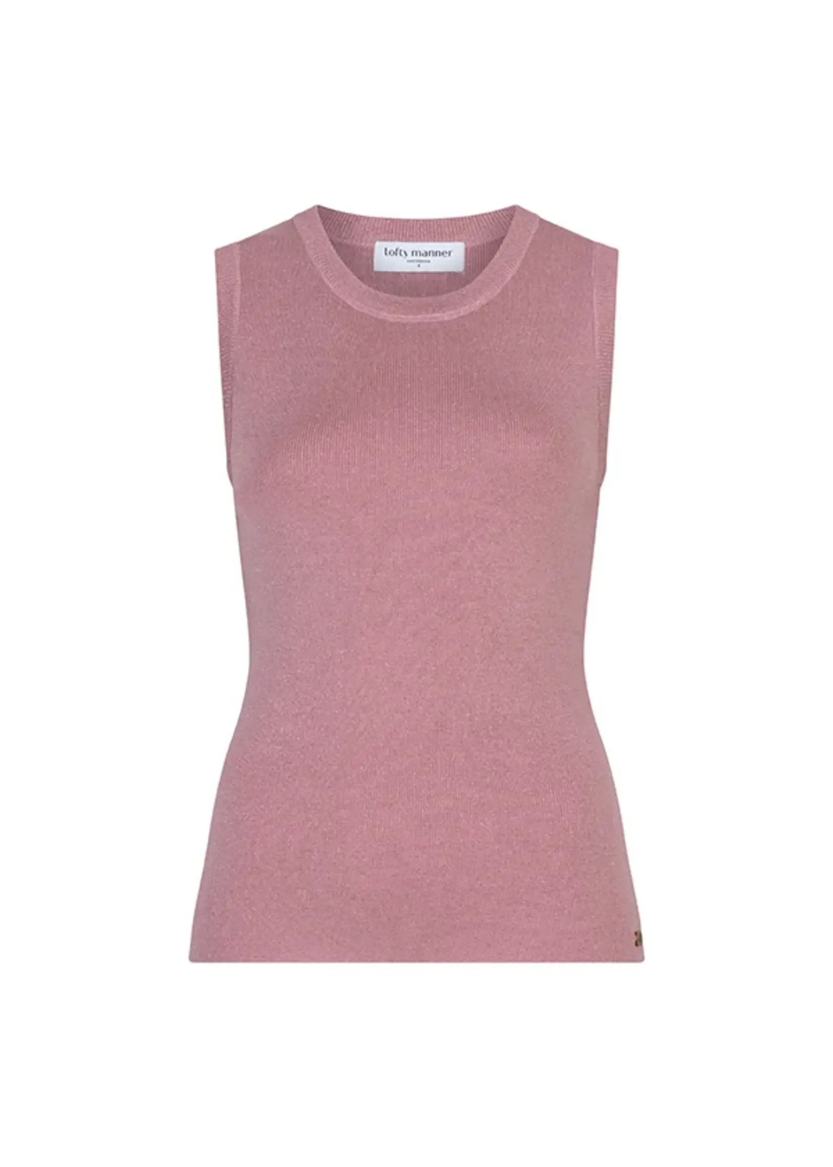 LOFTY MANNER Lofty Manner Top Arwen RC03.1 – Dusty Pink dames top