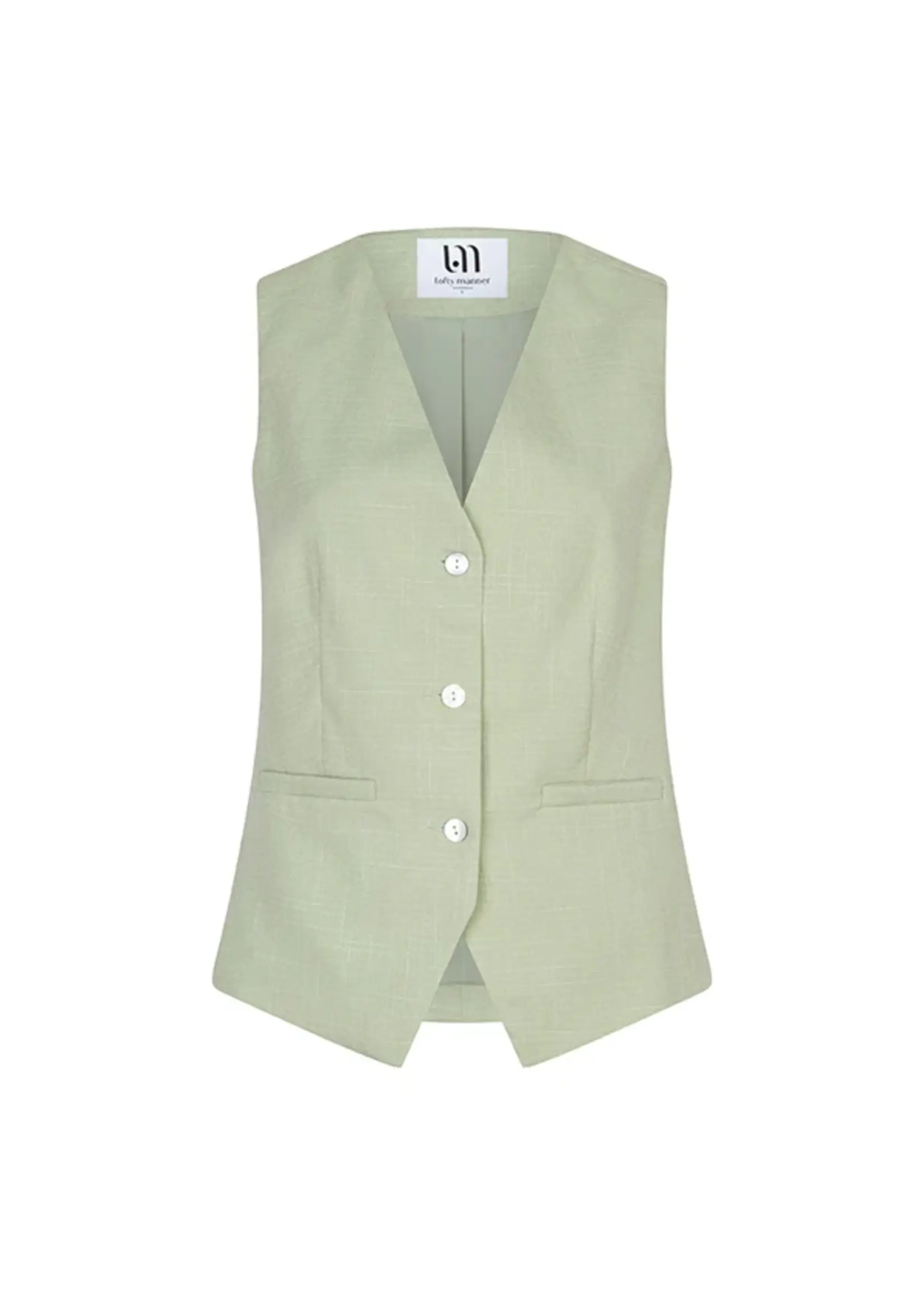 LOFTY MANNER Lofty Manner Gilet Shirin RD41 – Mint dames gilet