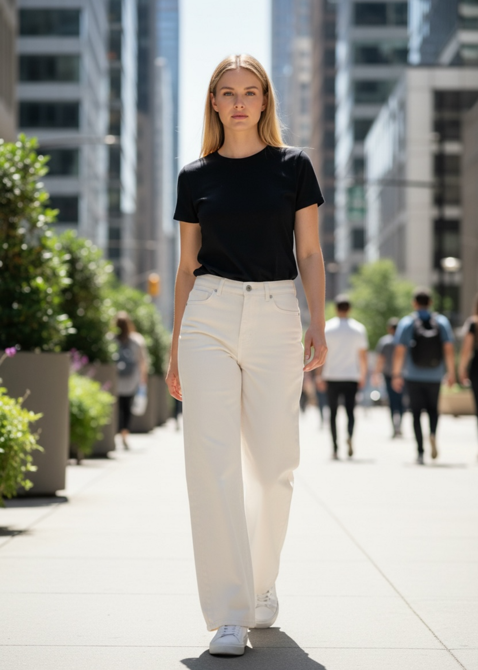 FLURESK Verina Broek Fluresk 26ZNF01 | Trendy Damesbroek | Xavah Zierikzee