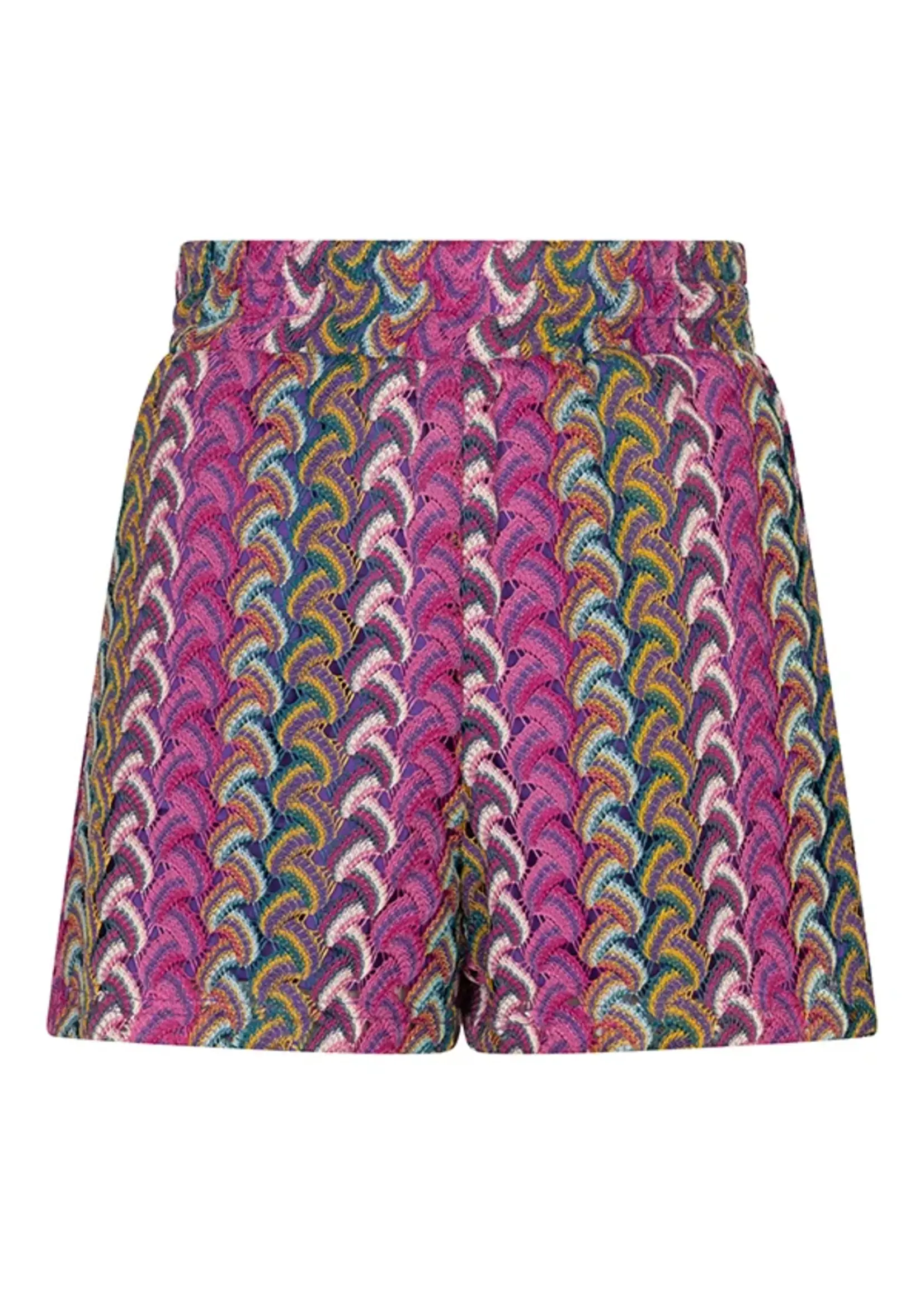 LOFTY MANNER Lofty Manner Short Carlita RE233 Multi Colour Trendy Dames Short | Xavah Zierikzee