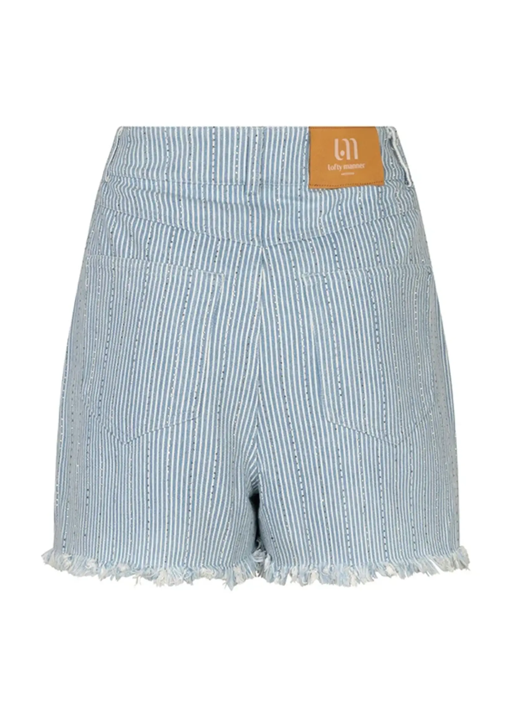 LOFTY MANNER Lofty Manner Short Aleida RE232 Blue Trendy Dames Short | Xavah Zierikzee