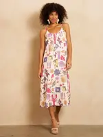 Lofty Manner Jurk Aileen Multi Element Print RE26
