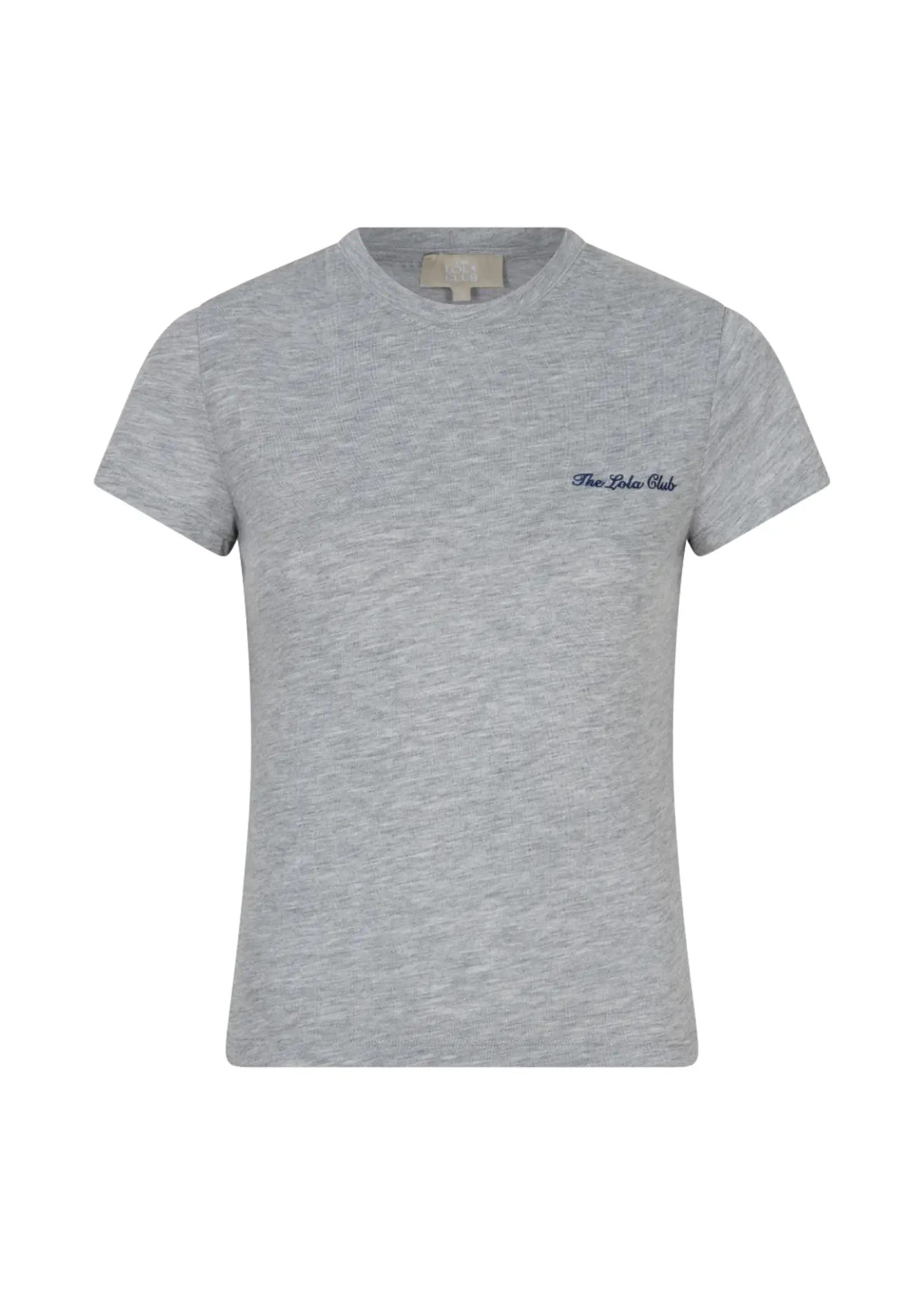 LOFTY MANNER The Lola Club Nicole Tee Grey Melange