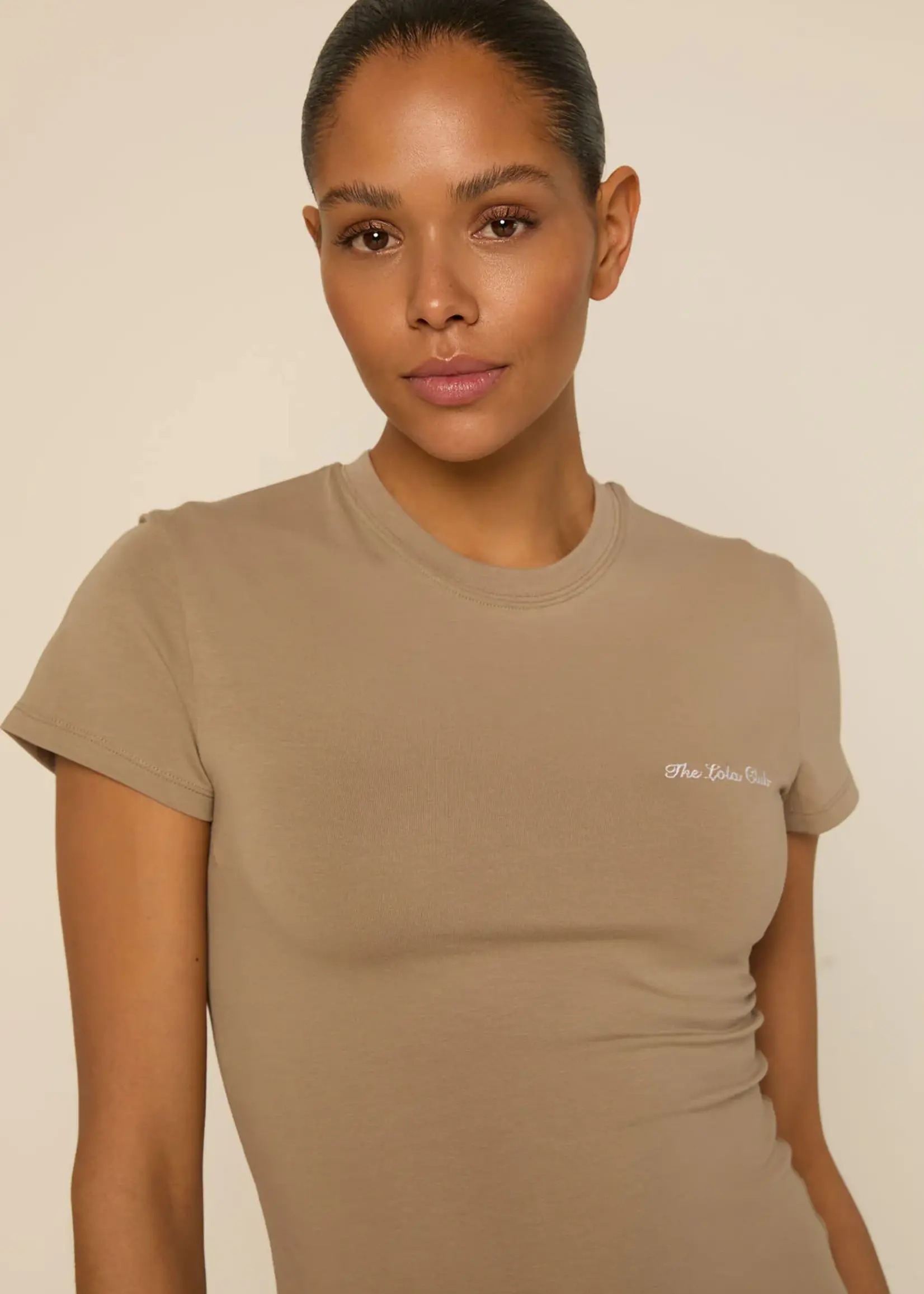 LOFTY MANNER The Lola Club Nicole Tee Caramel
